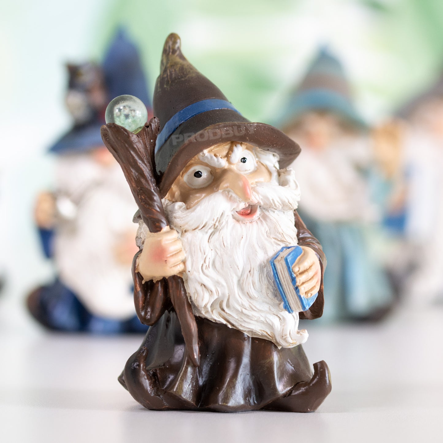 Set of 5 Wizards 10cm Decorative Ornaments