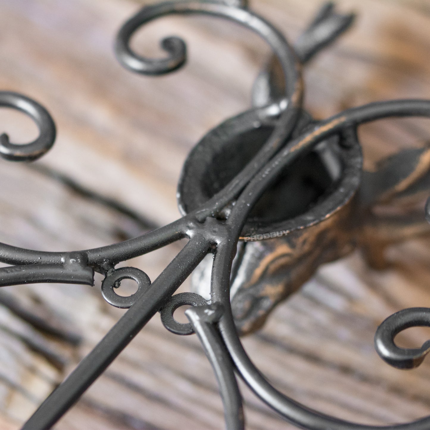 Stag Wall Mounted Metal Candle Holder