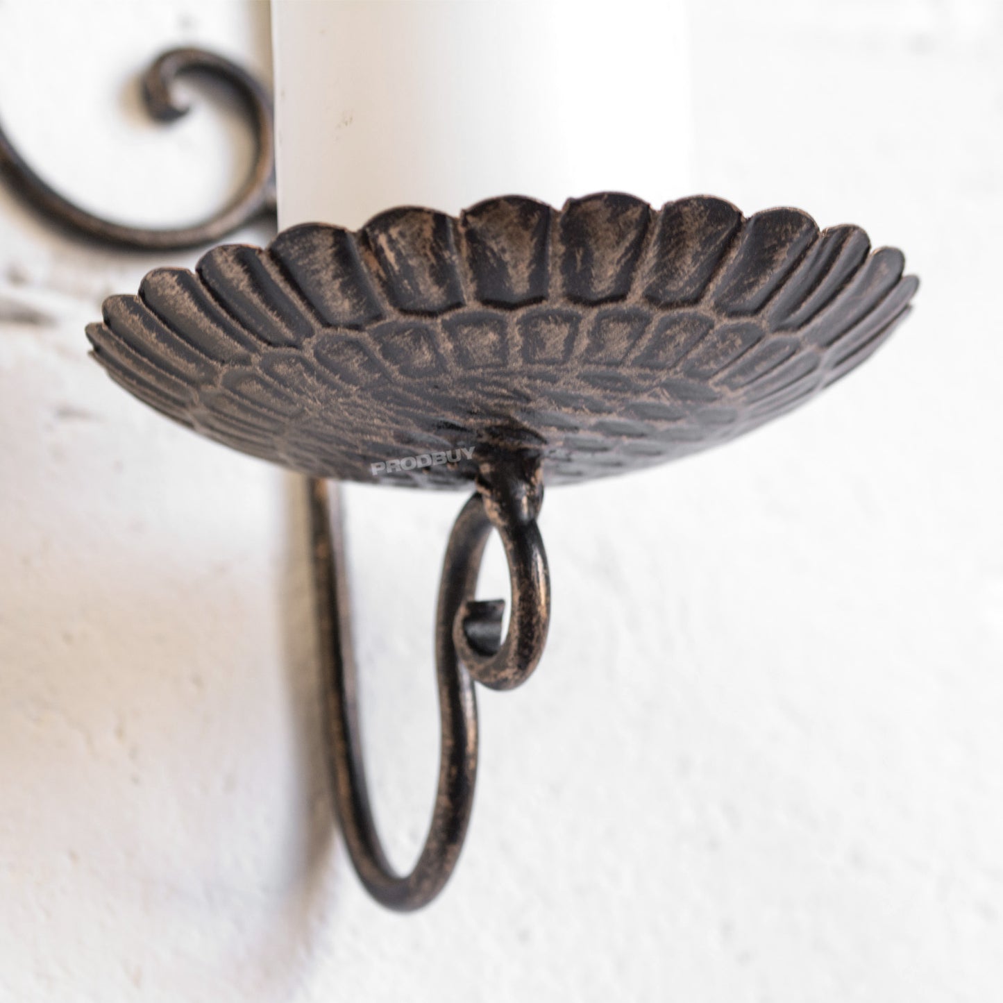 Stag Wall Mounted Metal Candle Holder