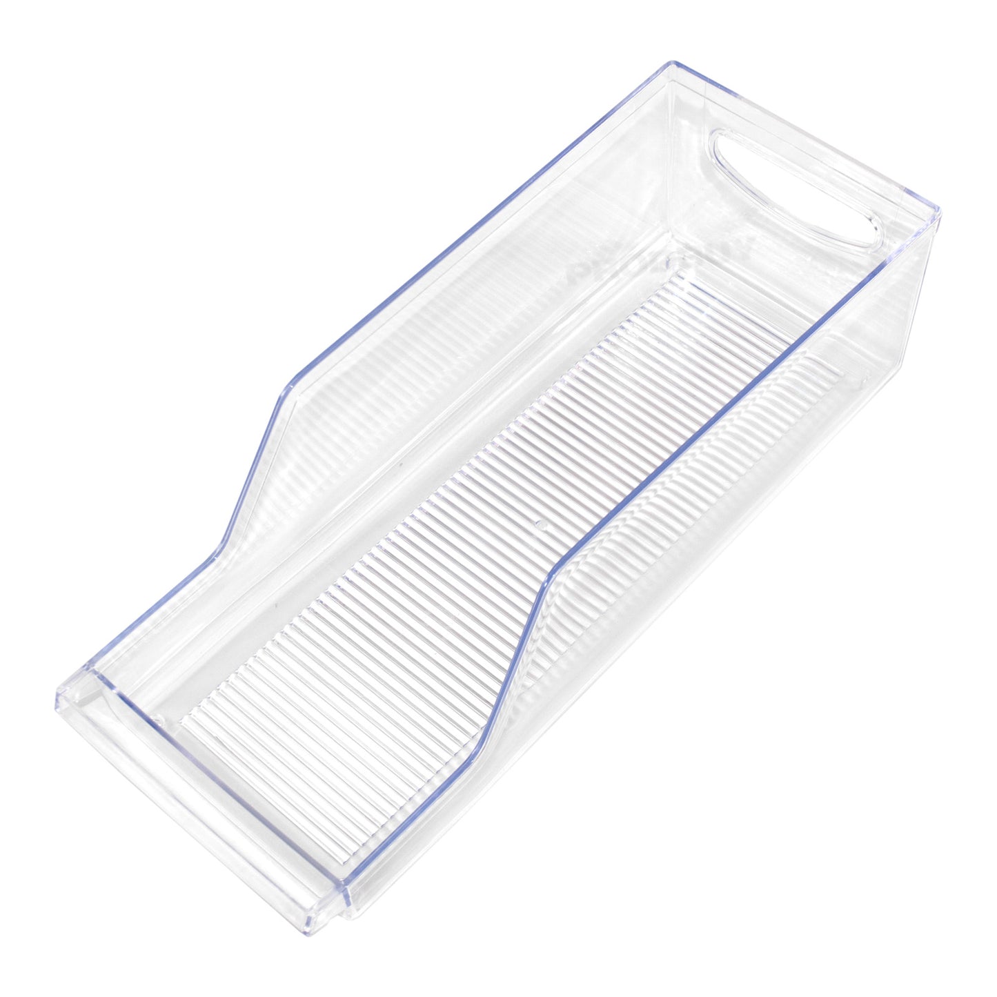Clear Plastic Fridge Organiser Tray for Cans of Drink