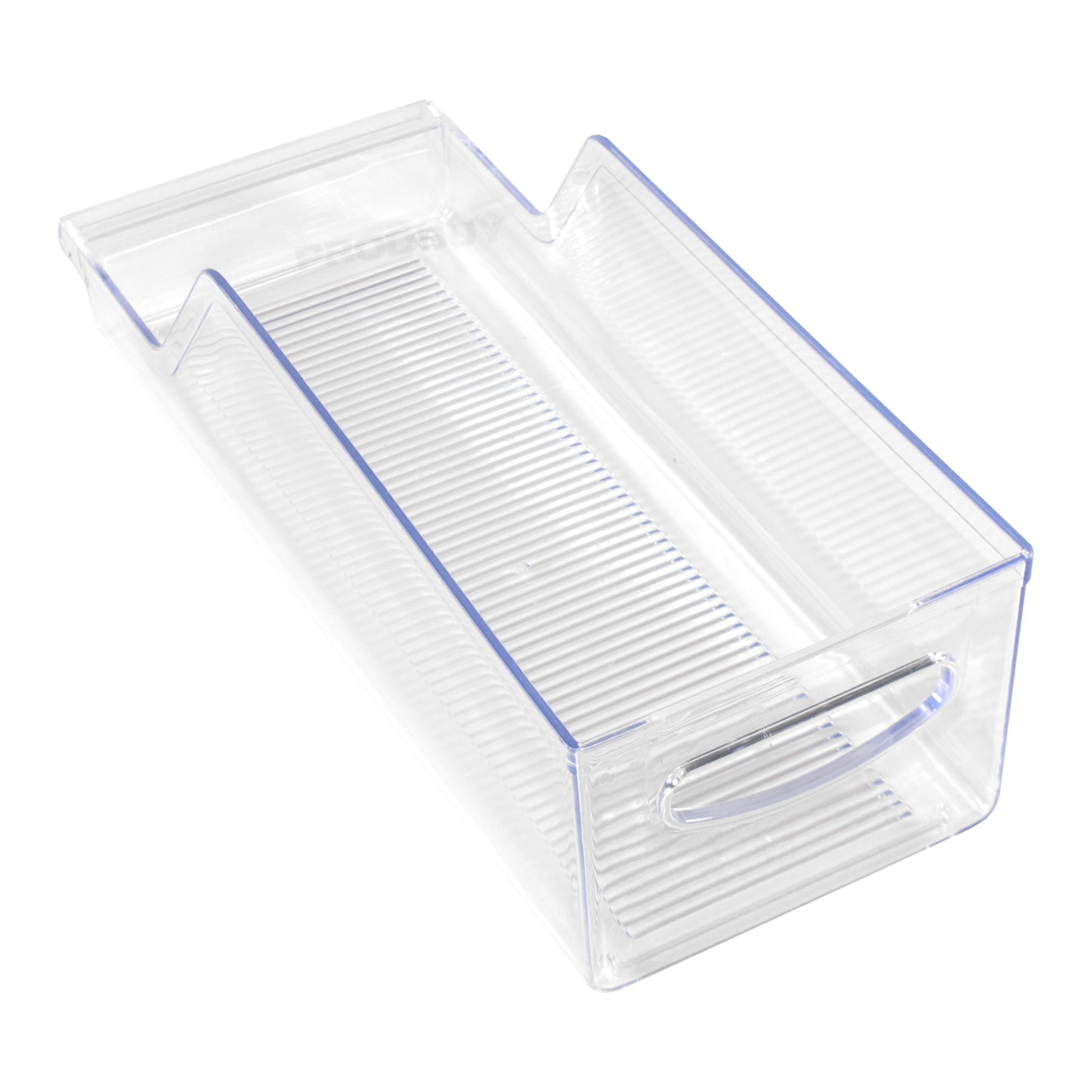 Clear Plastic Fridge Organiser Tray for Cans of Drink