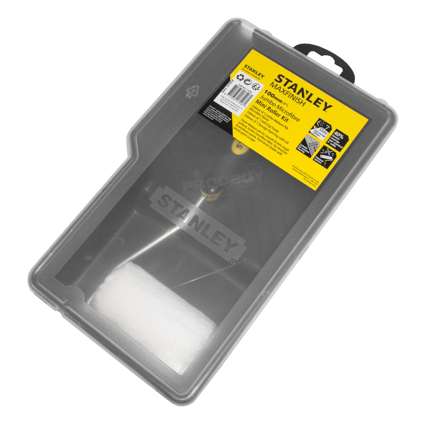 Stanley MaxFinish 4" Small Paint Roller Kit