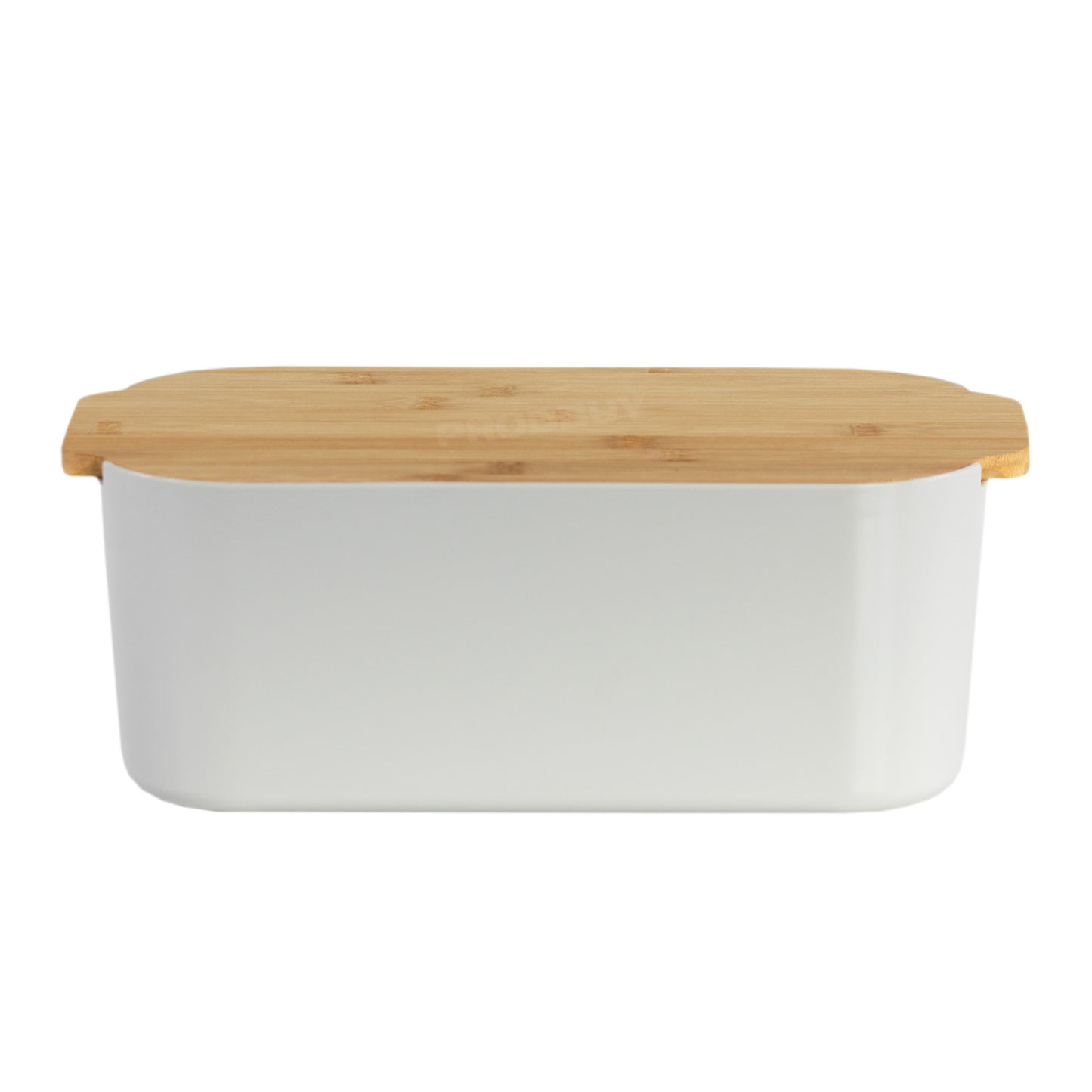 Grey Bread Storage Container with Chopping Board Lid