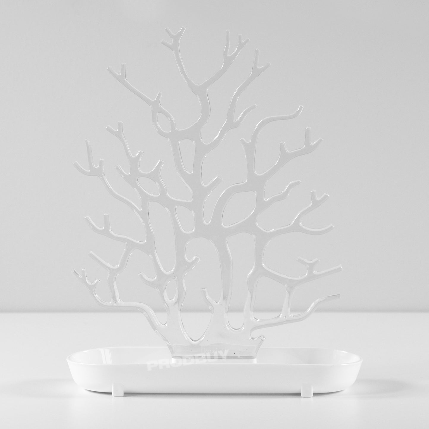 Koziol Clear Plastic Jewellery Storage Tree Organiser Home Decoration