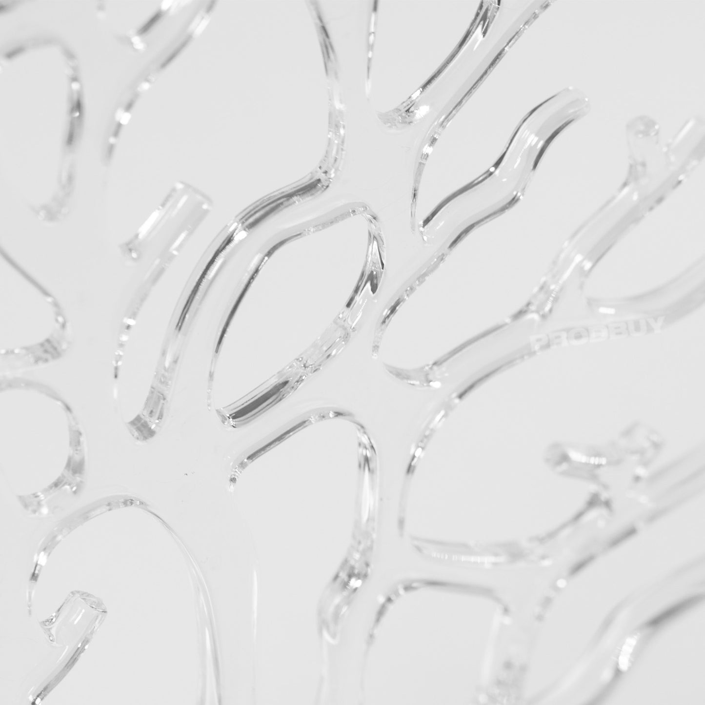 Koziol Clear Plastic Jewellery Storage Tree Organiser Home Decoration