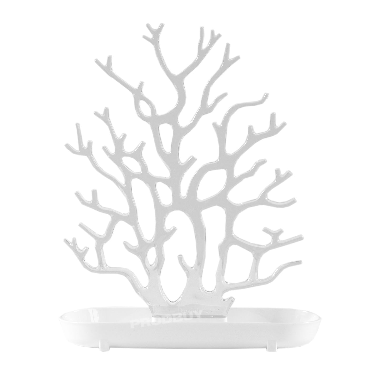 Koziol Clear Plastic Jewellery Storage Tree Organiser Home Decoration