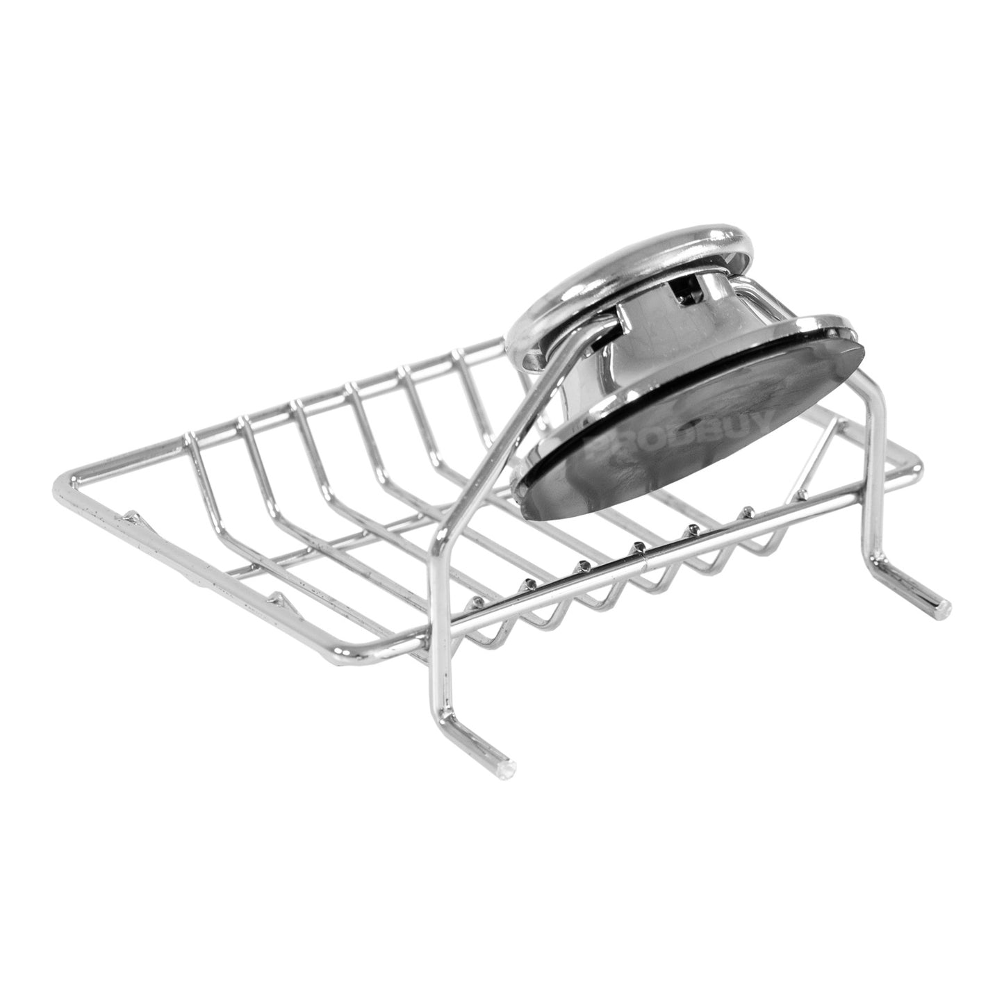 Suction Wall Mounted Metal Soap Storage Holder