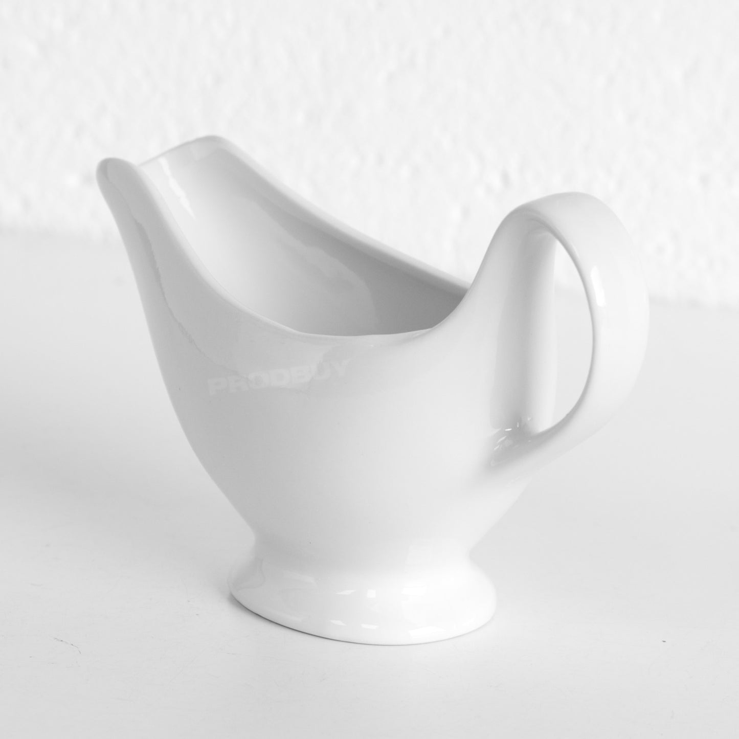 250ml White Porcelain Gravy Boat Serving Jug Creamer Milk Custard Sauce