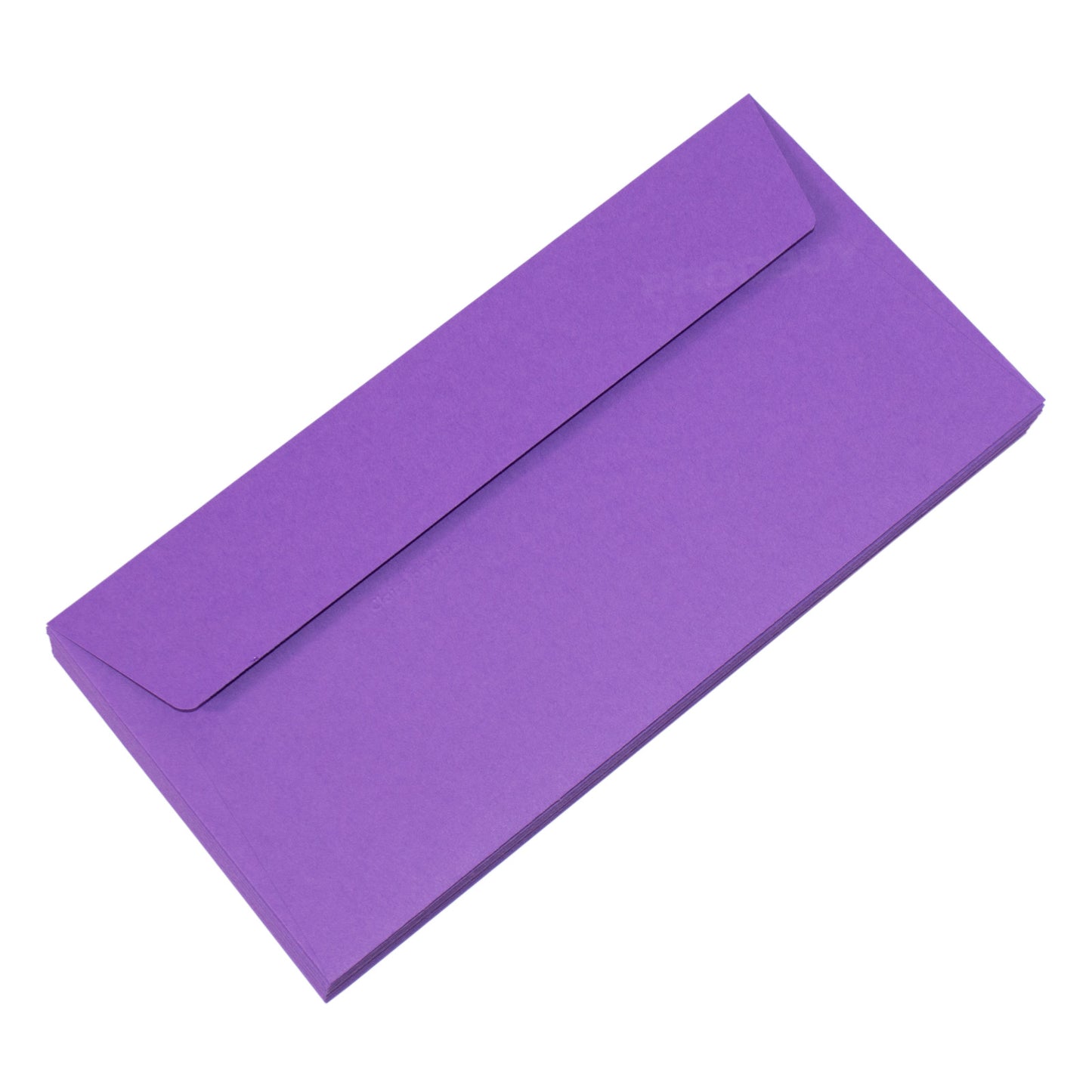 Set of 40 High Quality Plain DL Envelopes 120gsm with 'Intensive Lilac' Purple Colour