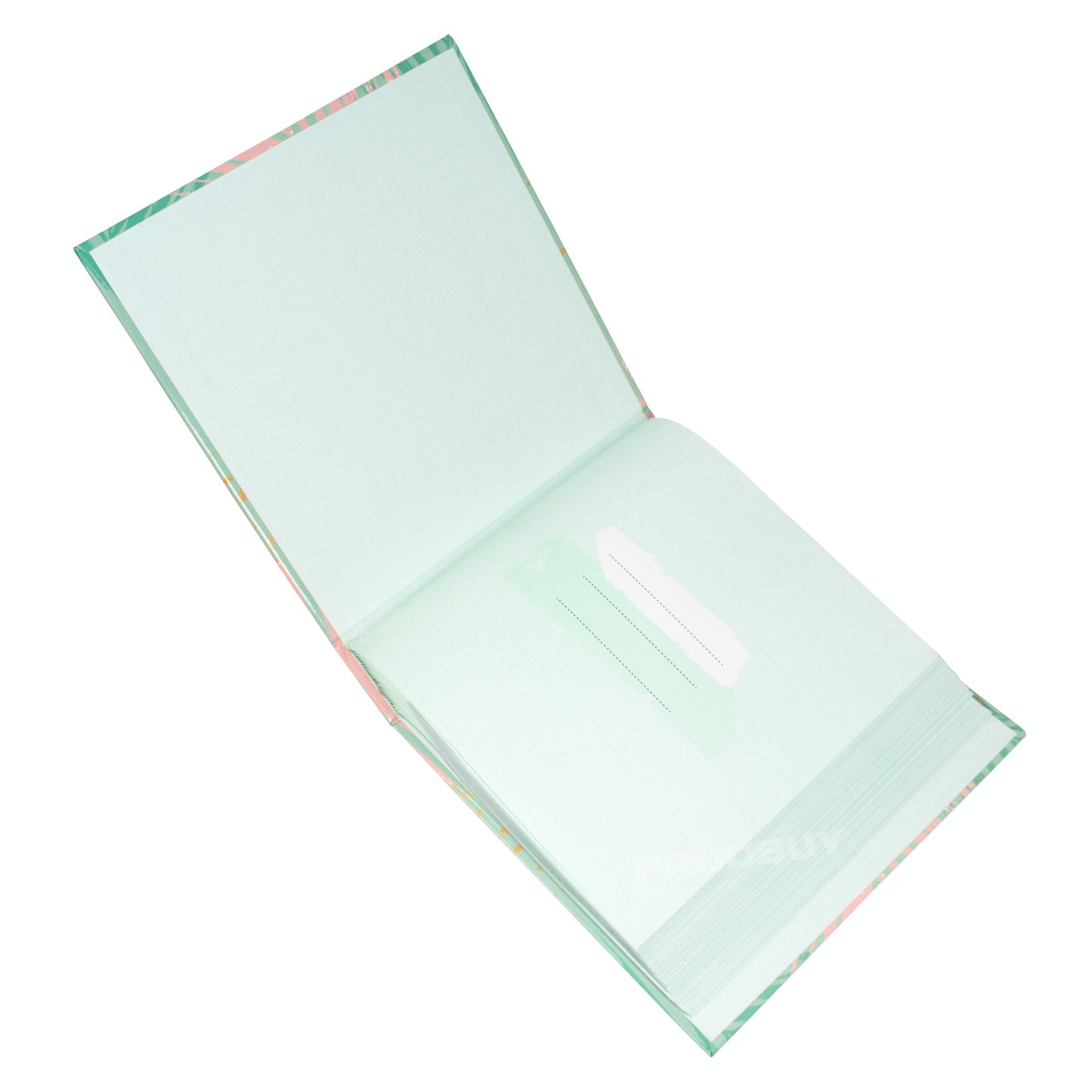 Green Floral 200 6x4" Photo Album Book