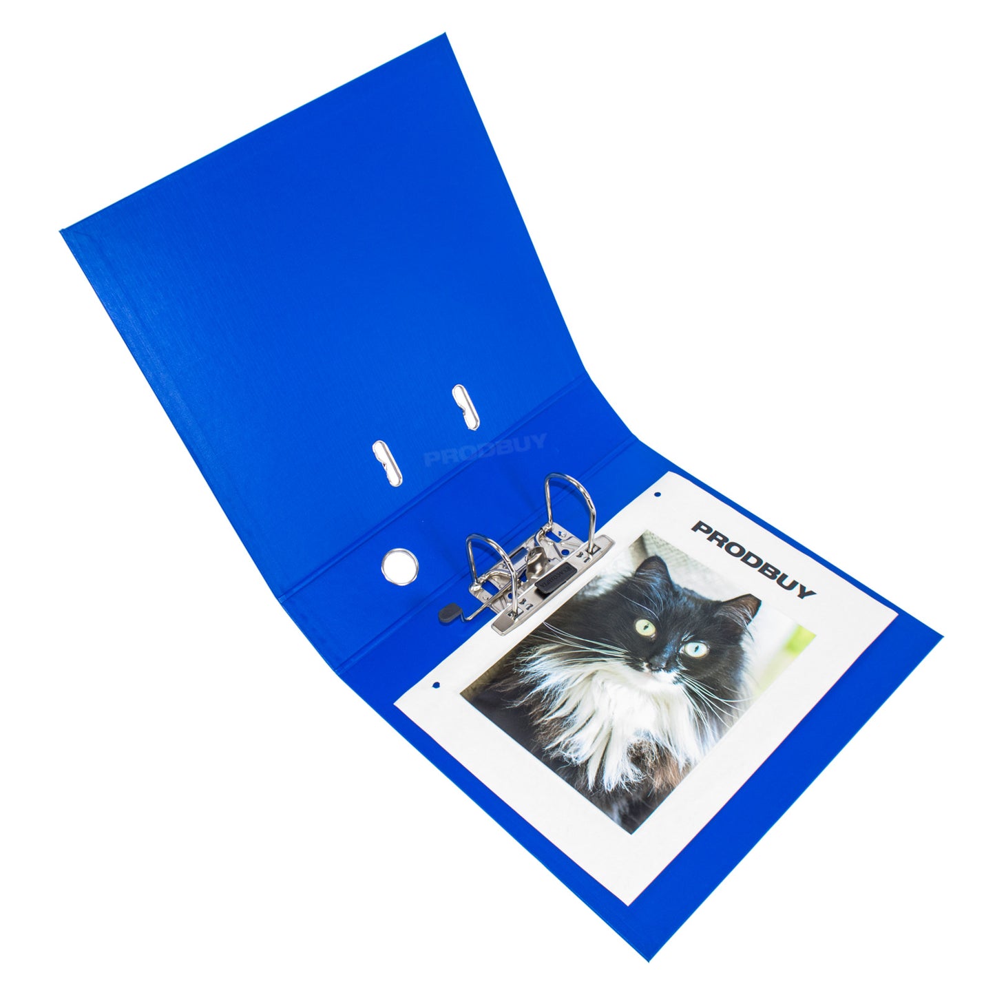 Set of 3 Colour Lever Arch Files A4 70mm PVC - Dark Blue / Blue / Raspberry Pink