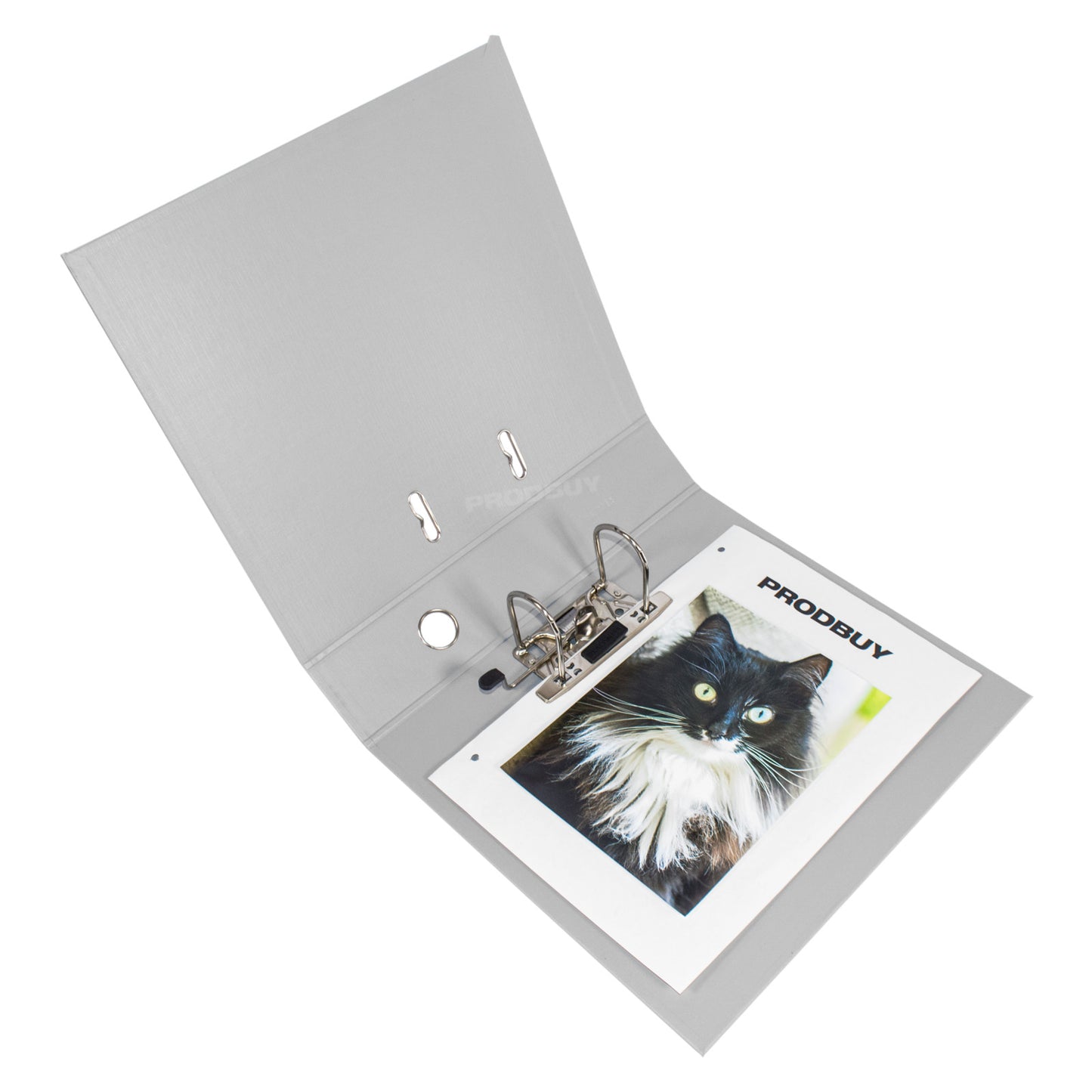 Set of 3 Colour Lever Arch Files A4 70mm PVC - Dark & Light Grey Shades