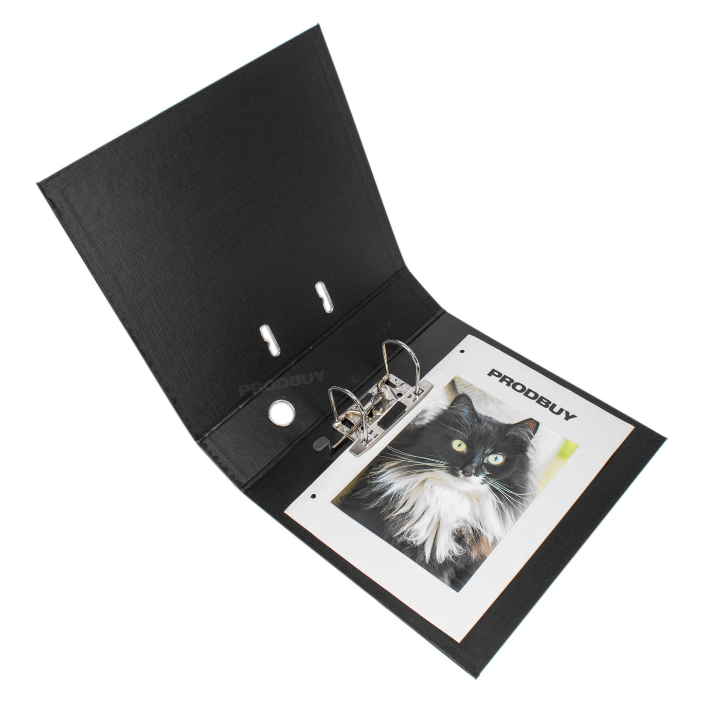 Set of 3 Lever Arch Files A4 70mm PVC with Black Colour