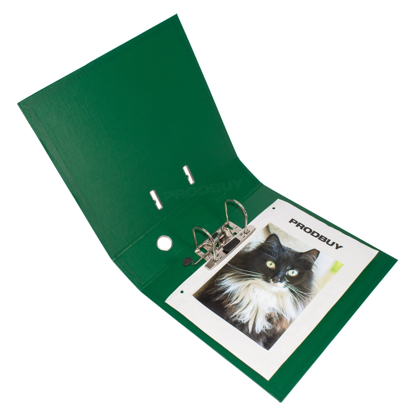 Set of 3 Colour Lever Arch Files A4 70mm PVC - Dark & Light Green Forest Shades