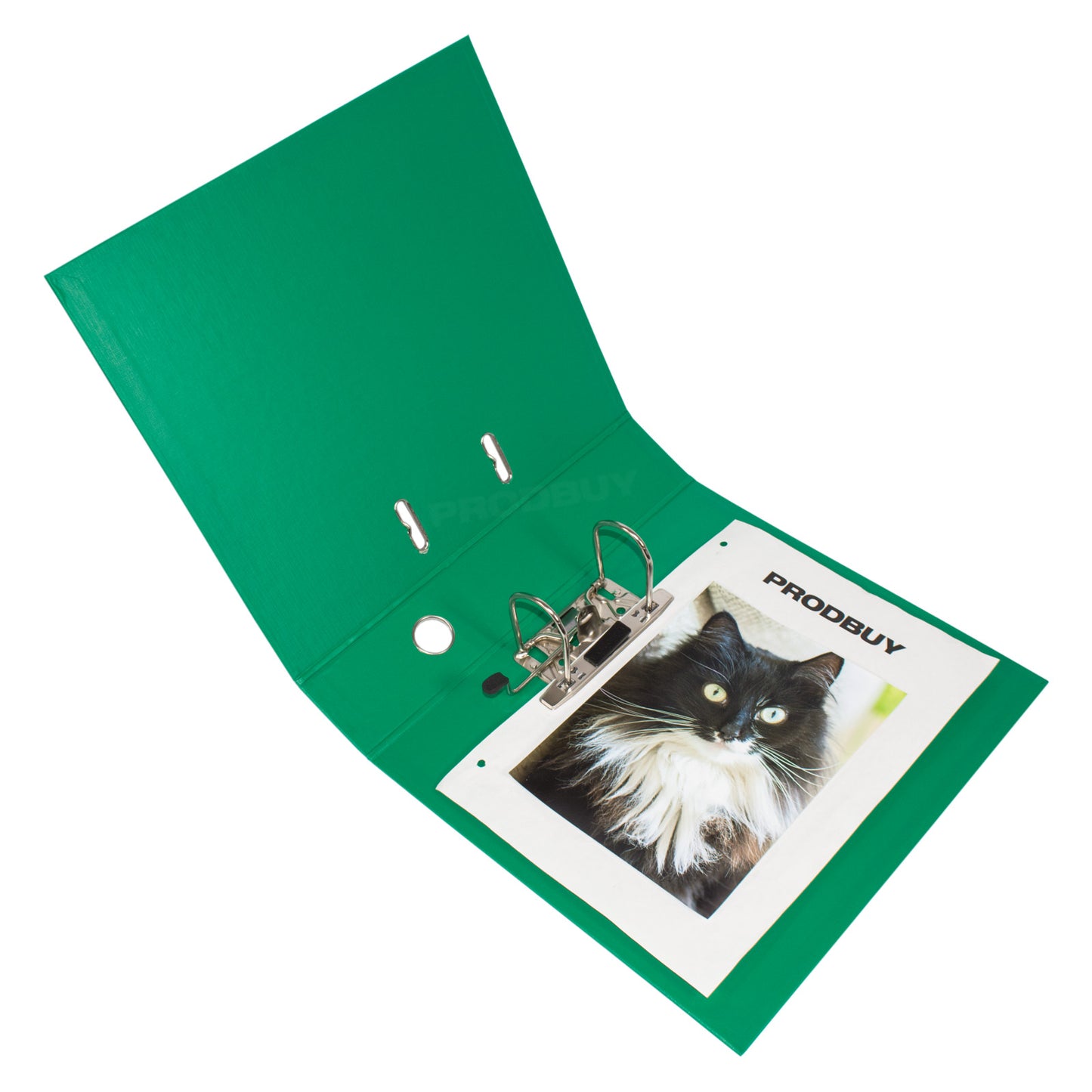 Set of 3 Colour Lever Arch Files A4 70mm PVC - Dark & Light Green Forest Shades