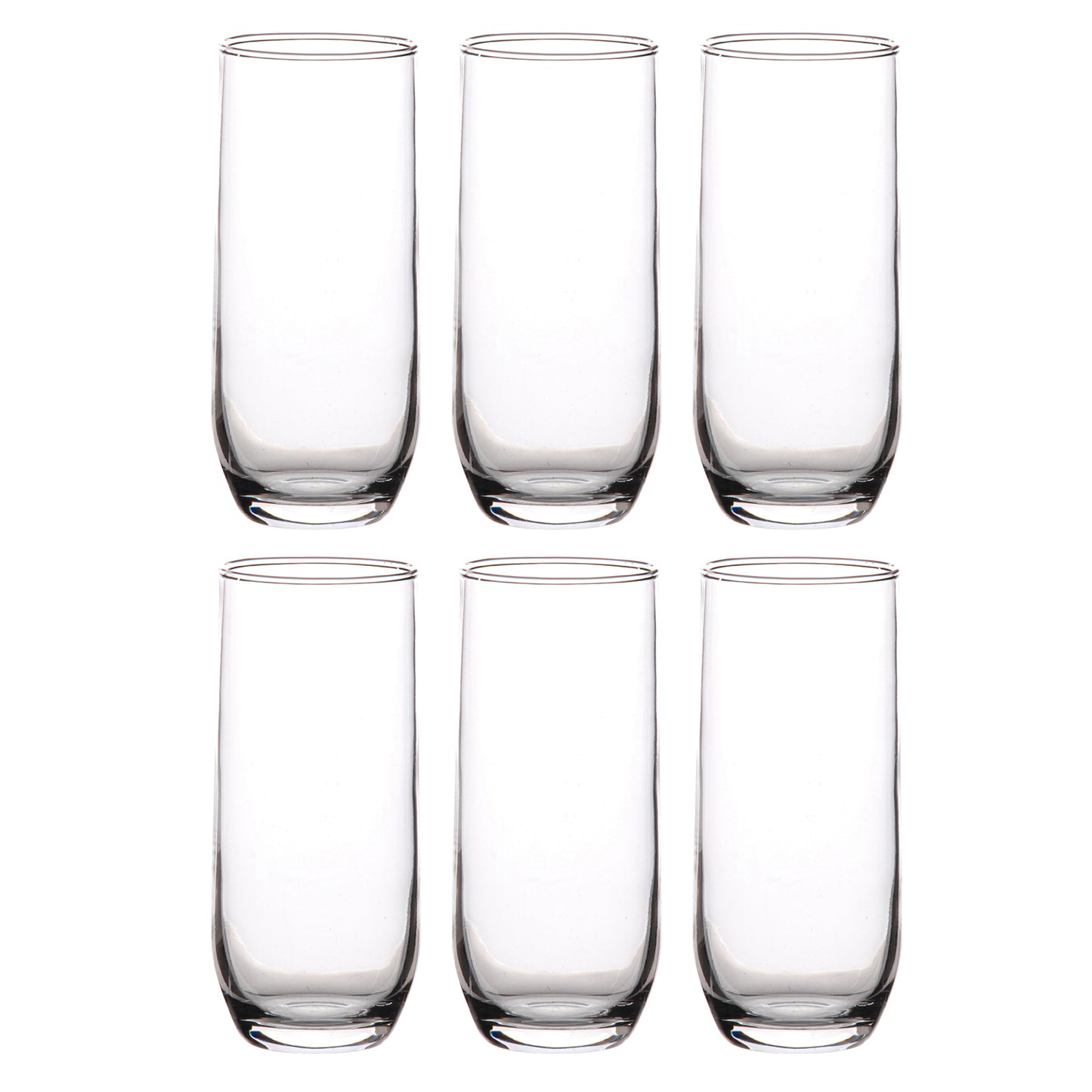 Tall Hi-Ball Tumbler 300ml Drinking Glasses