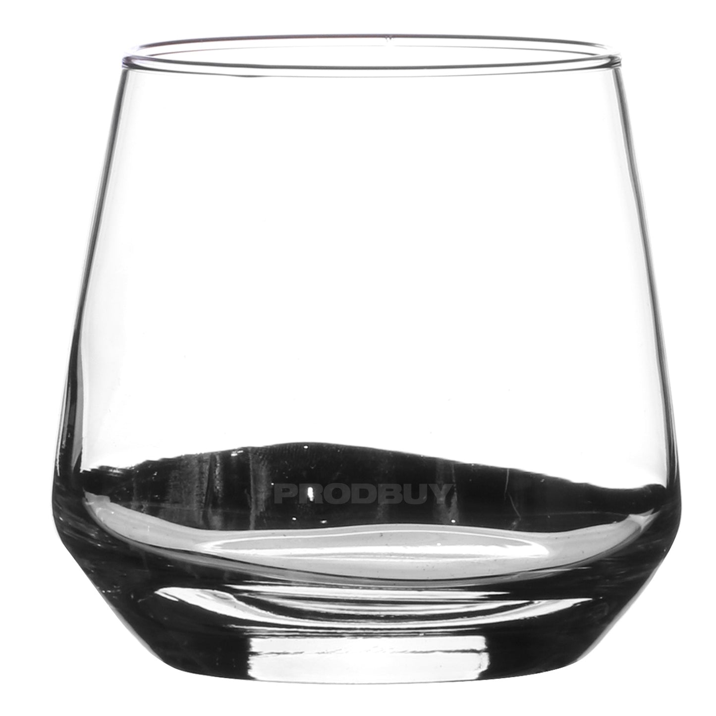 Set of 6 Short Glass Drinking Tumblers