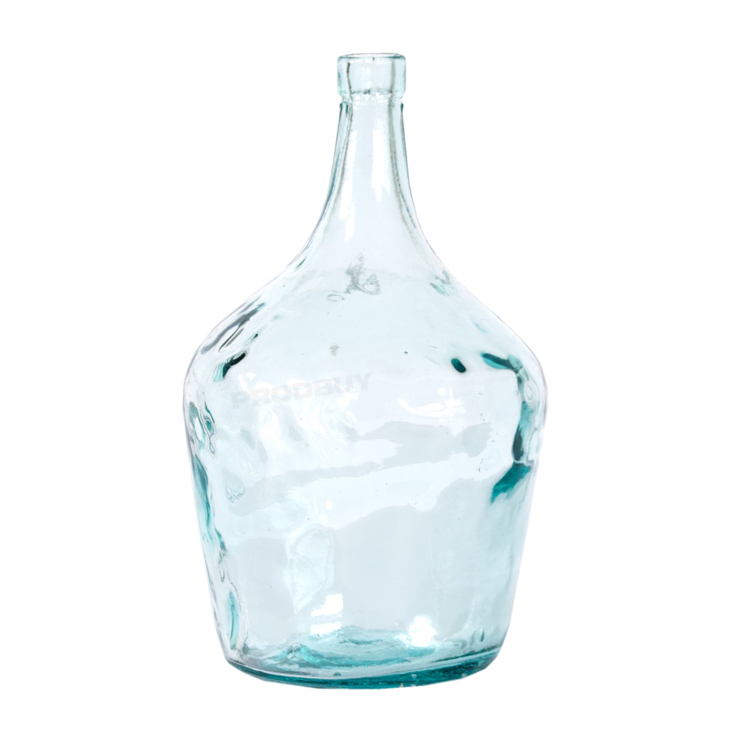 26cm Clear Recycled Glass Vase