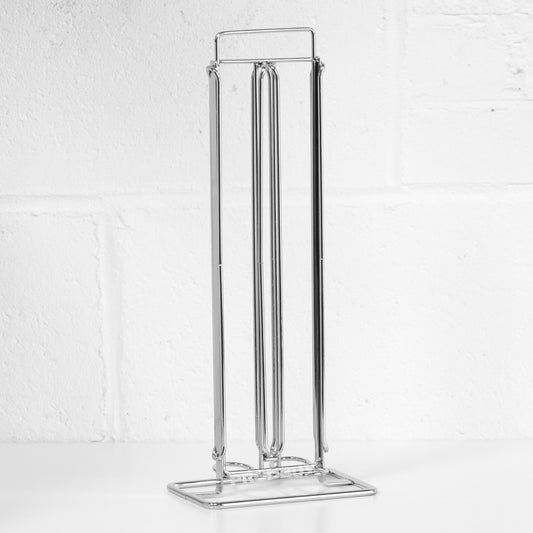 Silver Metal 40 Capsule Coffee Pod Holder