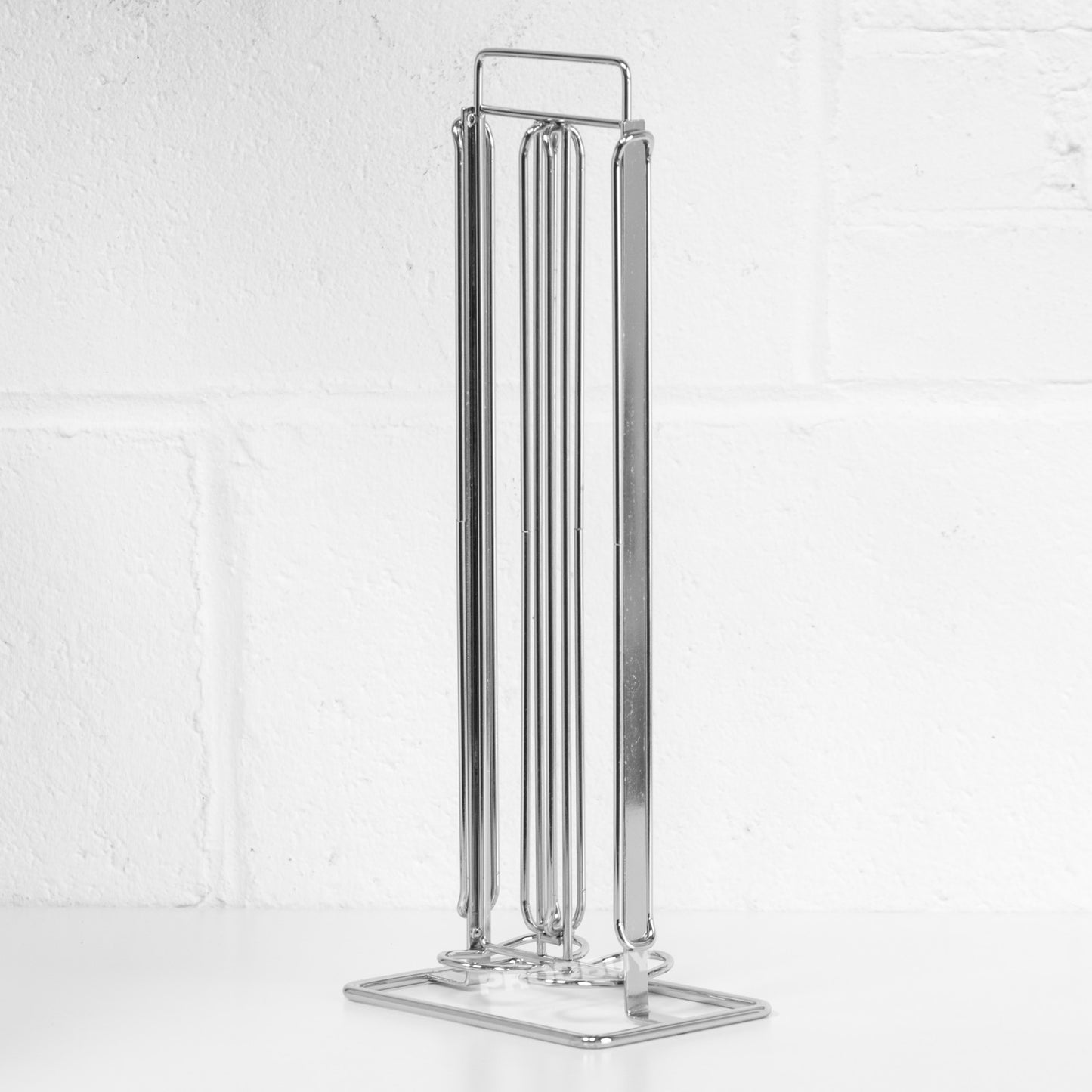 Silver Metal 40 Capsule Coffee Pod Holder