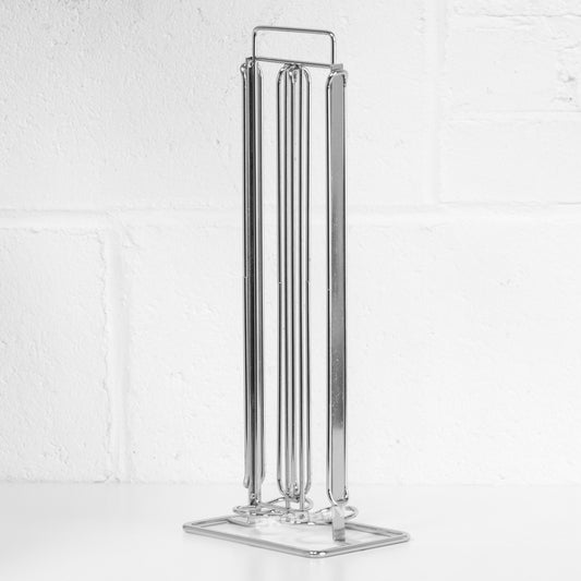 Silver Metal 40 Capsule Coffee Pod Holder