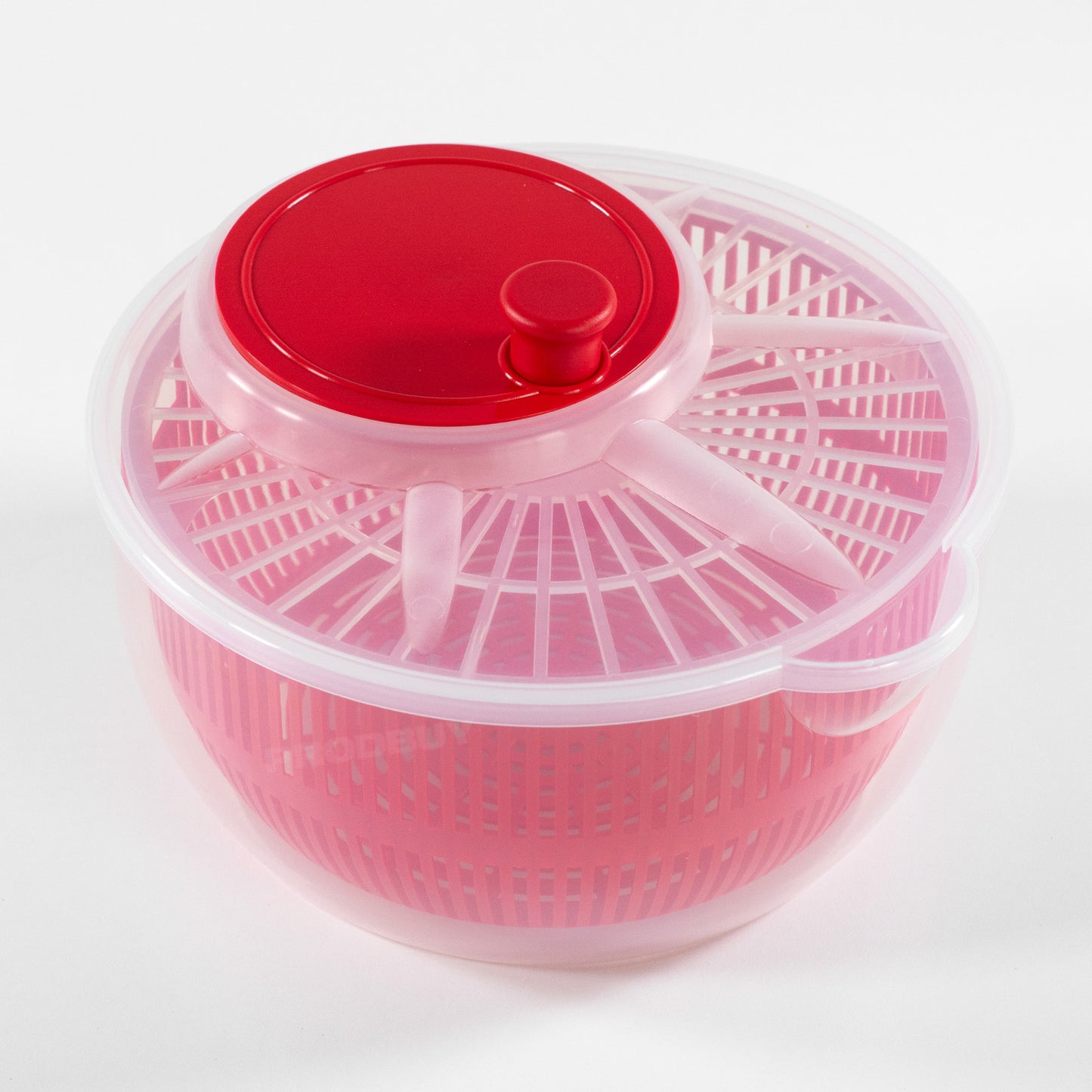 Transparent Plastic Salad Spinner Gadget Kitchen Tool