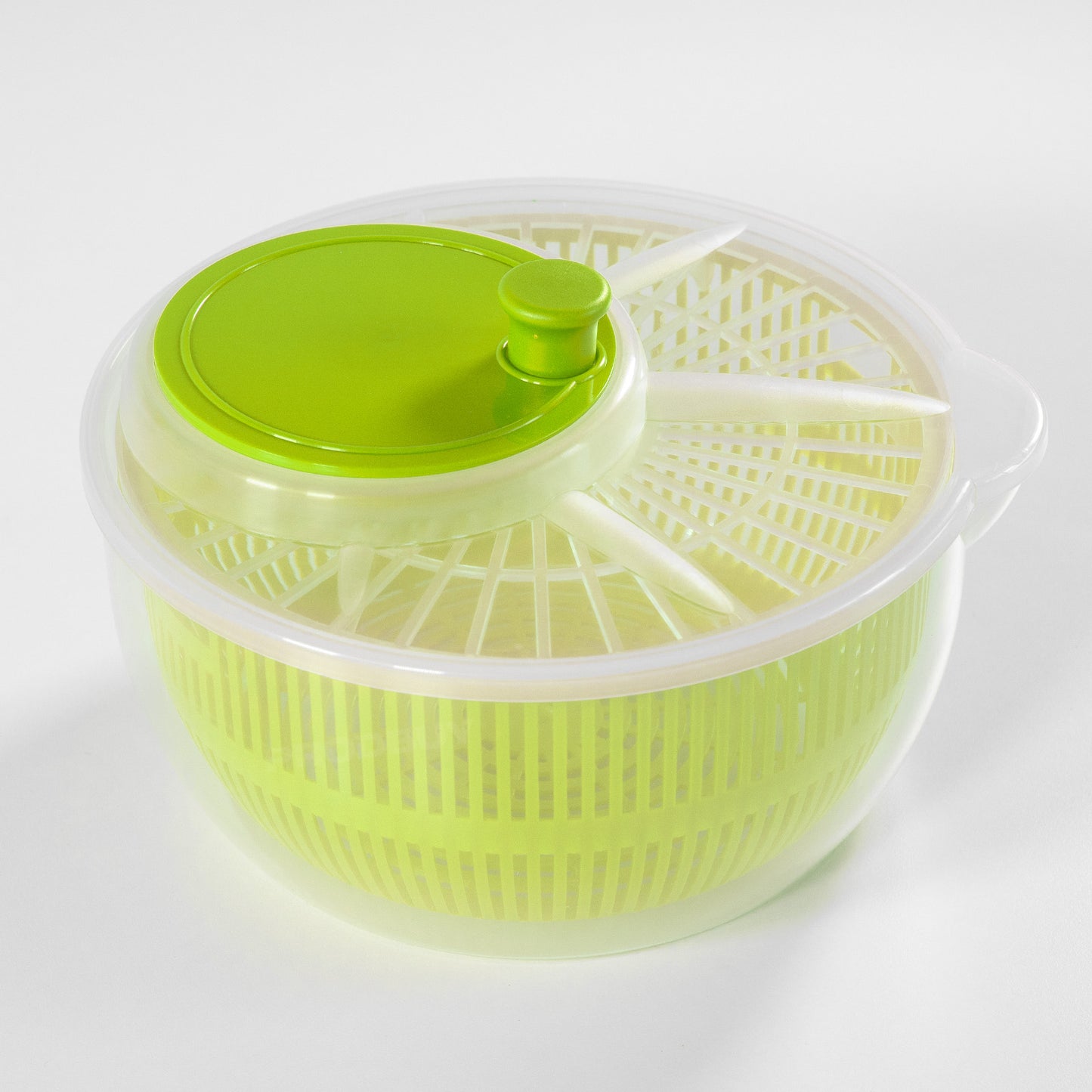 Transparent Plastic Salad Spinner Gadget Kitchen Tool