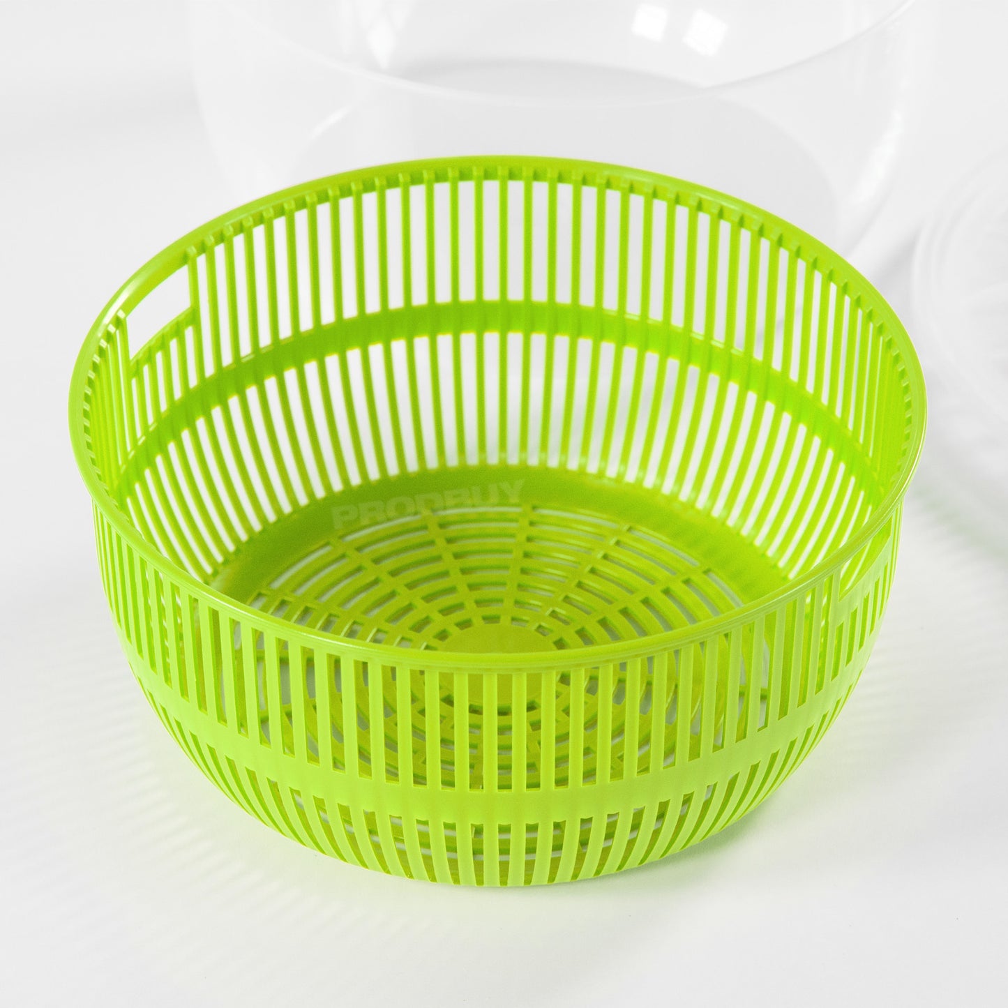 Transparent Plastic Salad Spinner Gadget Kitchen Tool