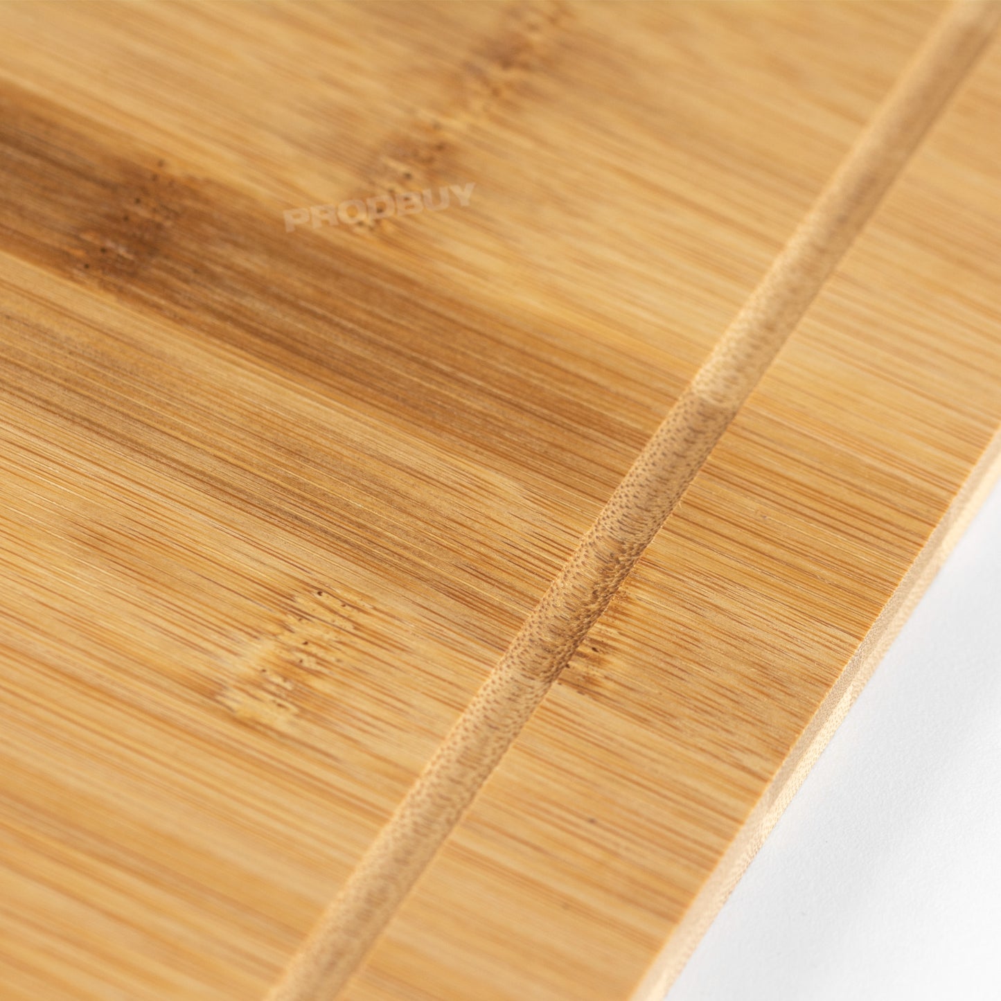 44cm x 33cm Over Edge Lipped Bamboo Chopping Board