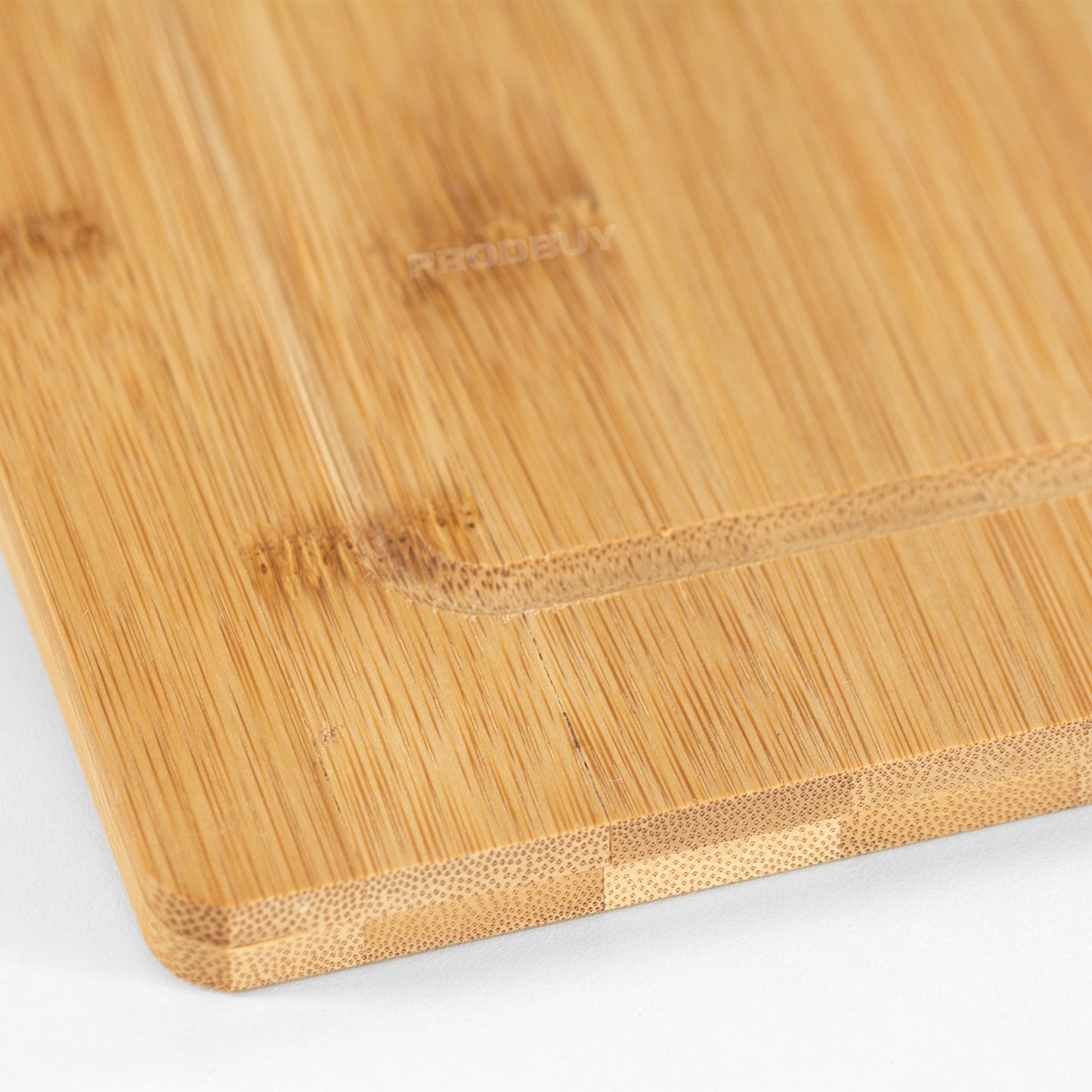 44cm x 33cm Over Edge Lipped Bamboo Chopping Board