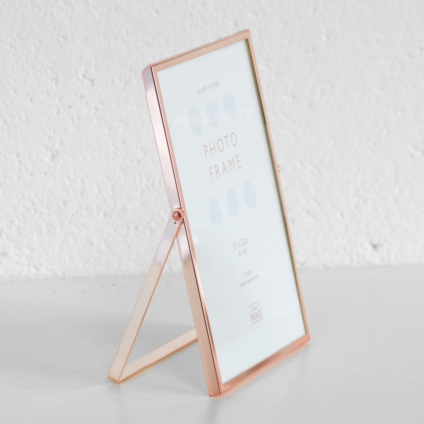 Standing 8x6" Copper Photo Frame