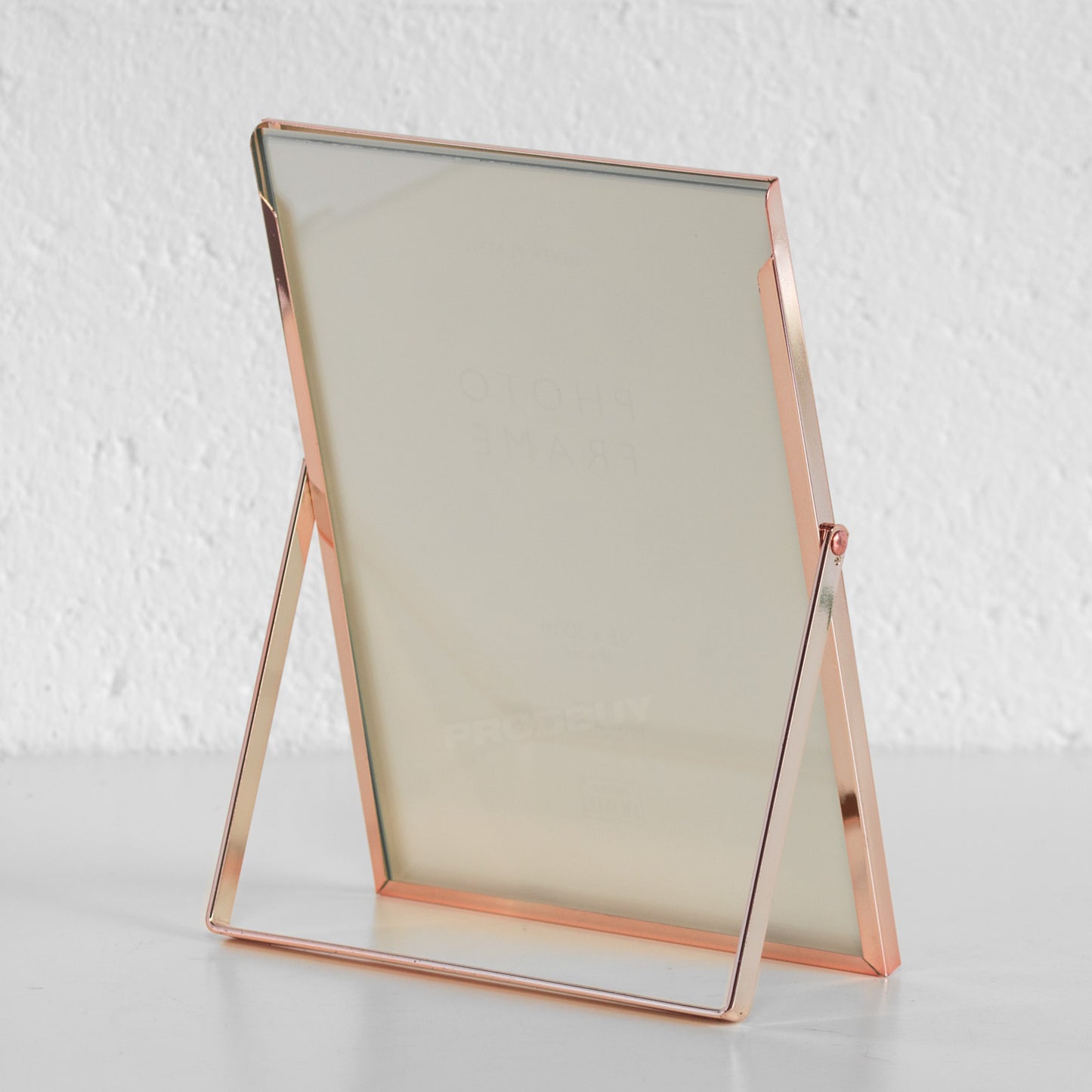 Standing 8x6" Copper Photo Frame