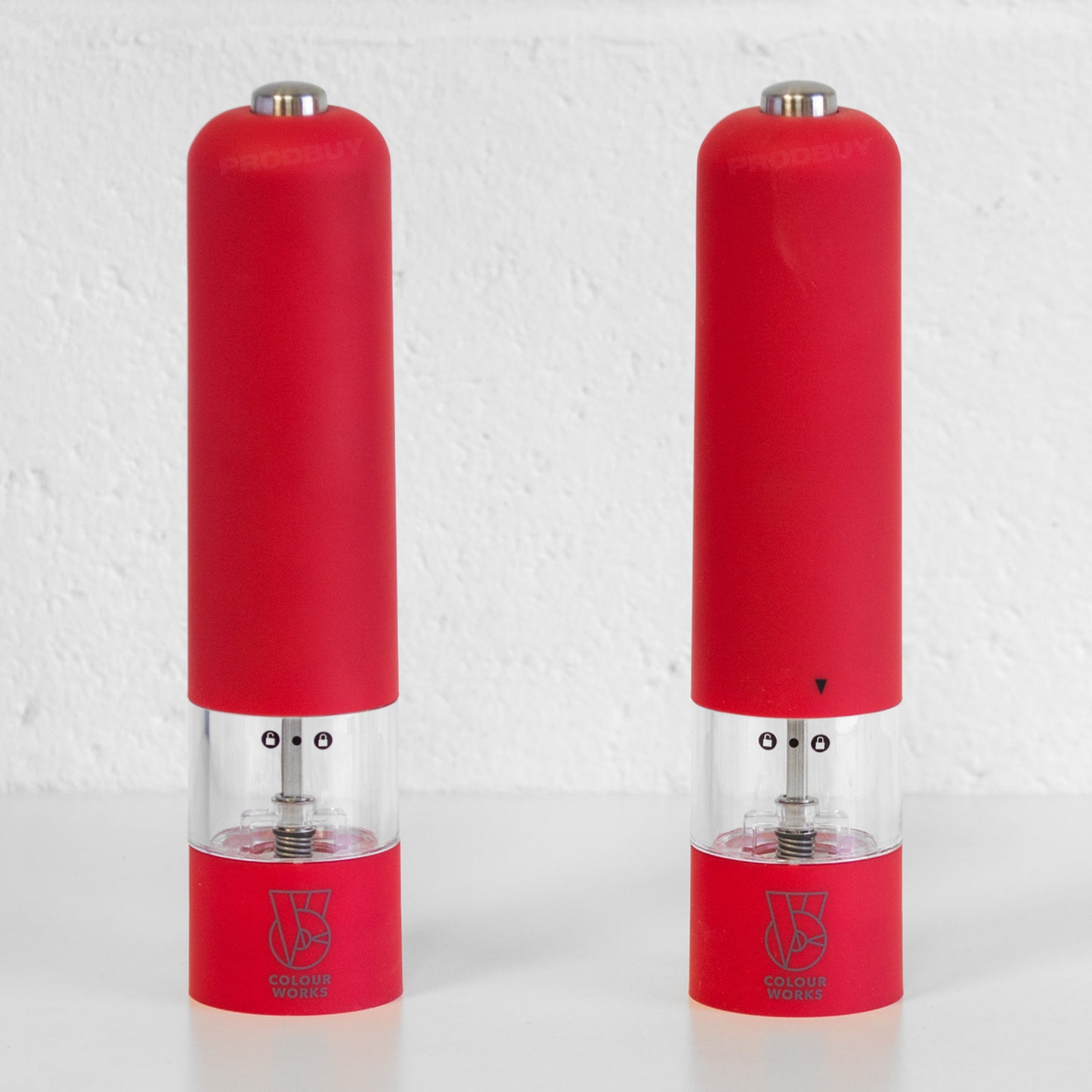 Tall 22cm Salt & Pepper Electronic Mills Set