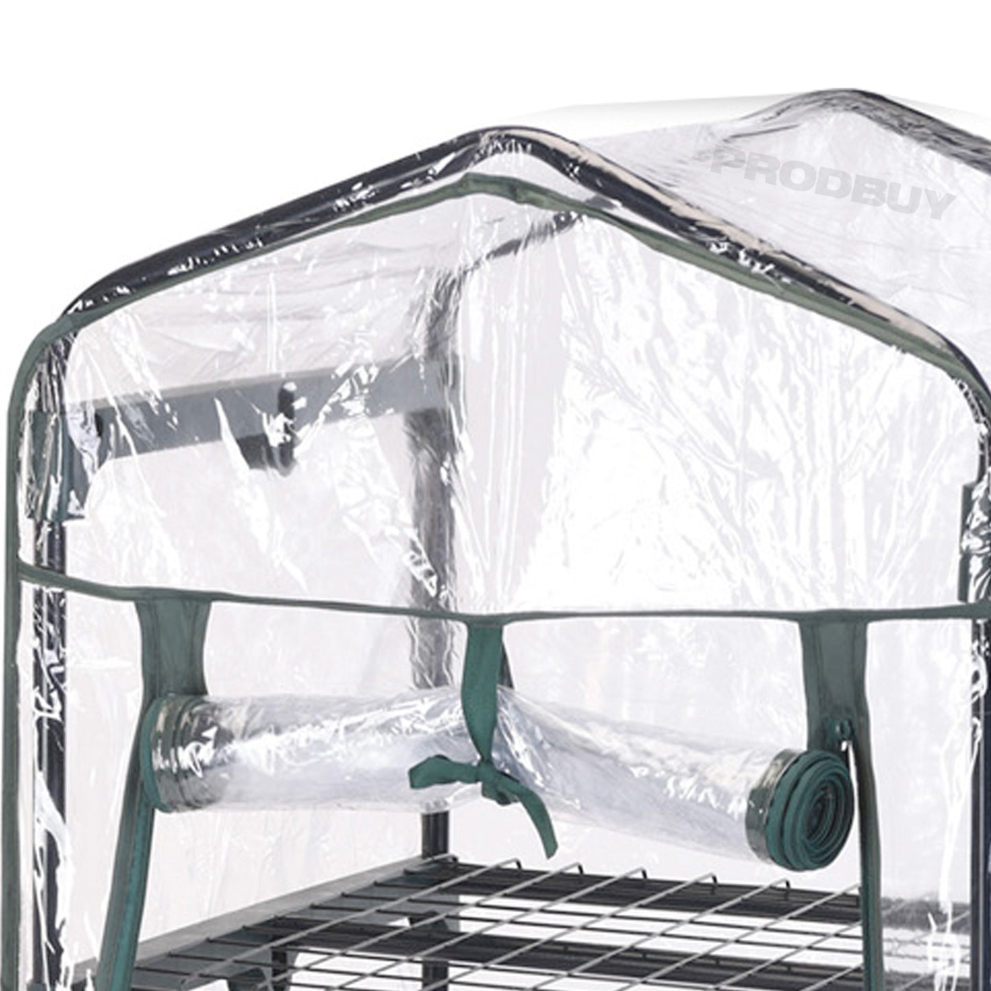 4 Tier Mini Greenhouse with Shelves Outdoor Garden PVC Plastic Cover Plant House