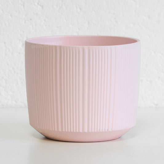 Set of 4 Small Pastel Ceramic House Plant Pots