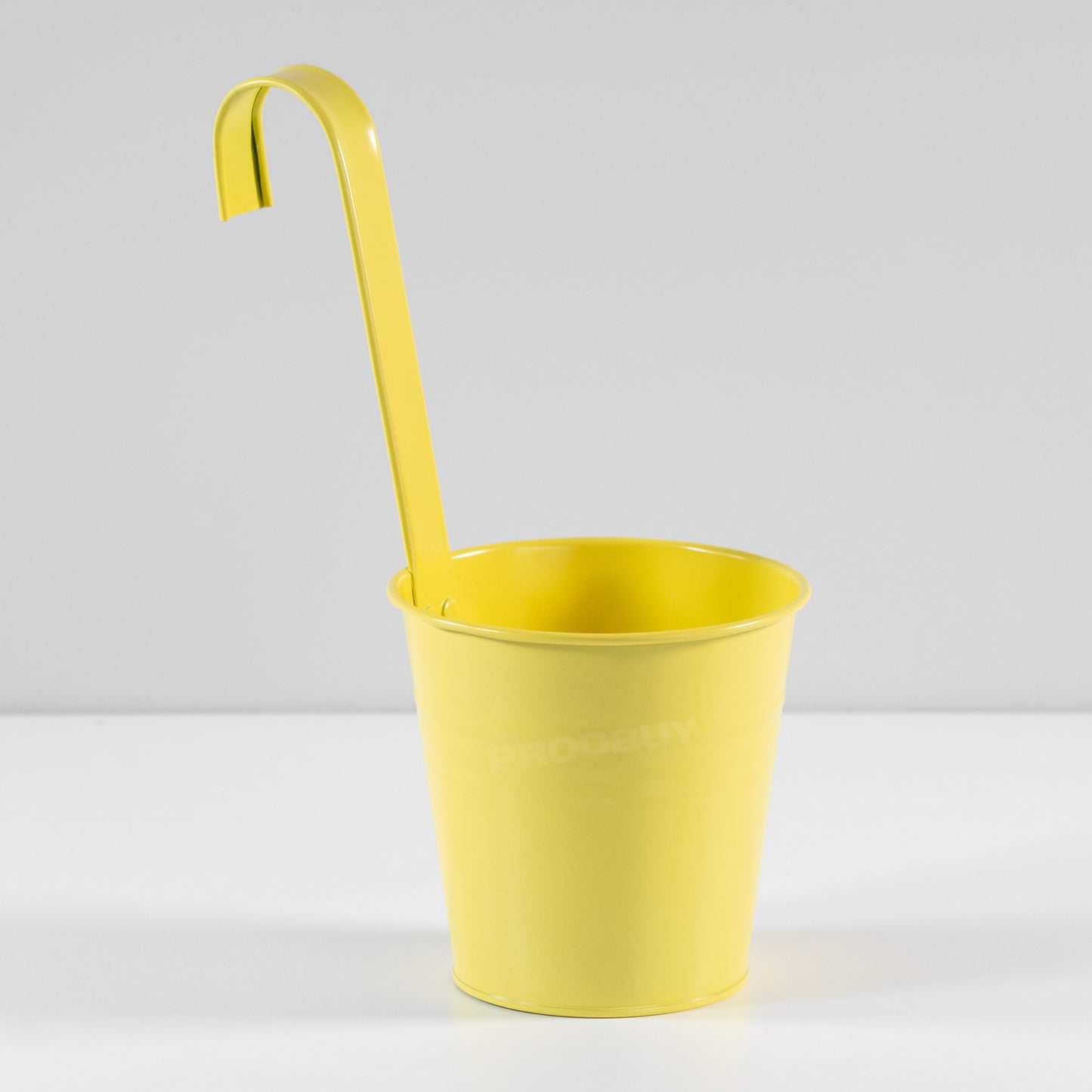 Set of 3 Colour Metal Hanging Planter Pots