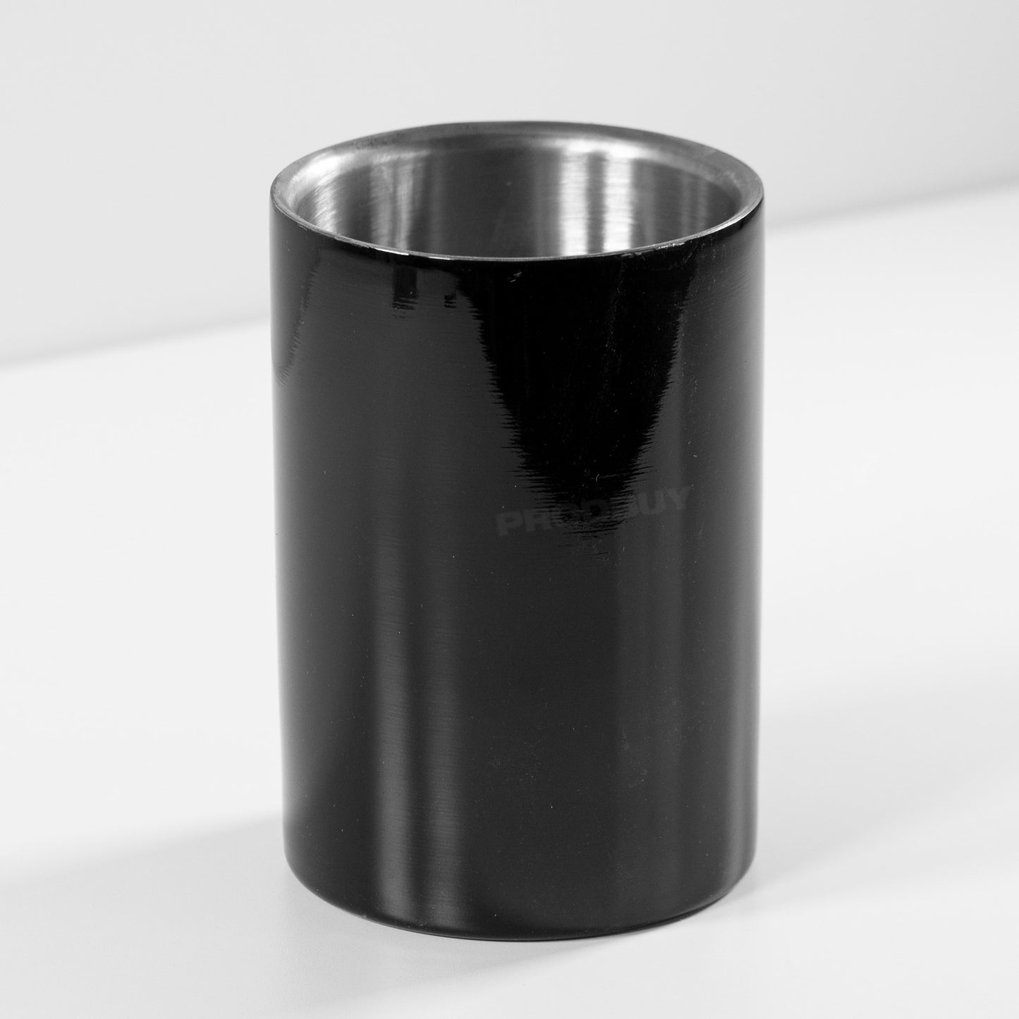 Black Stainless Steel Wine Bottle Cooler