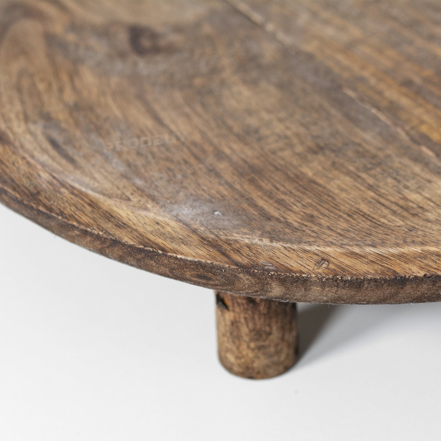 Round 30.5cm Mango Wood House Plant Pot Stand
