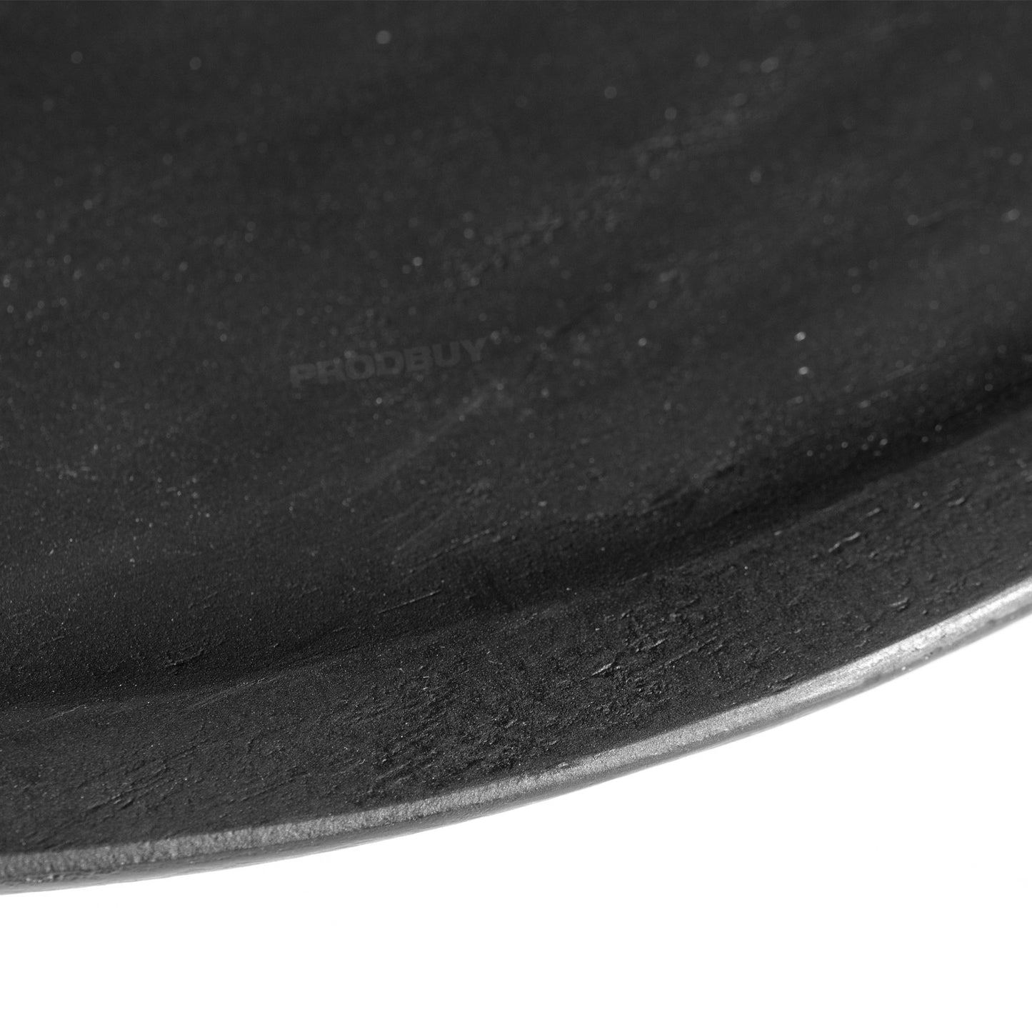 Round 38cm Black Wooden Plant Pot Stand