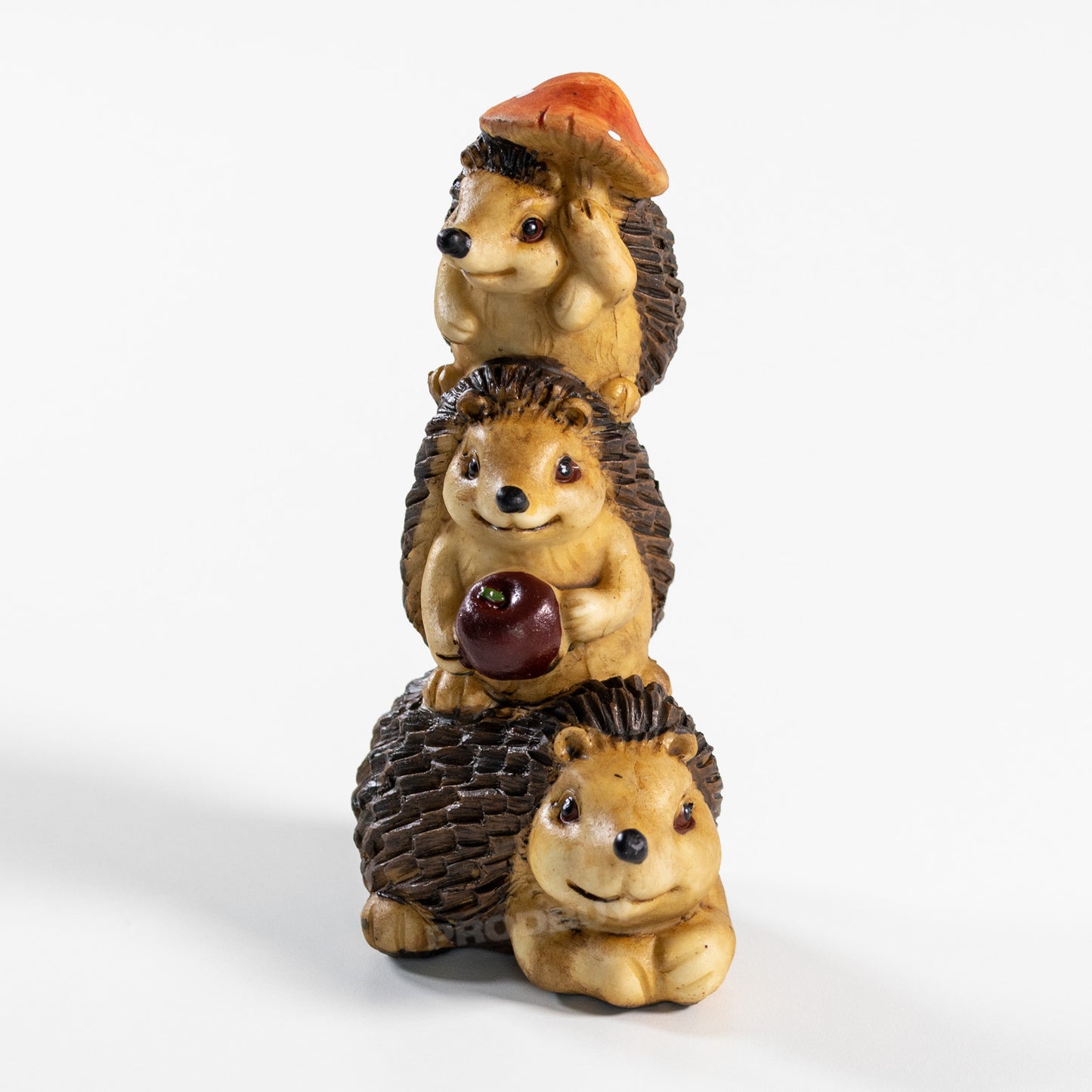 Set of 2 Hedgehog Family Garden Ornaments