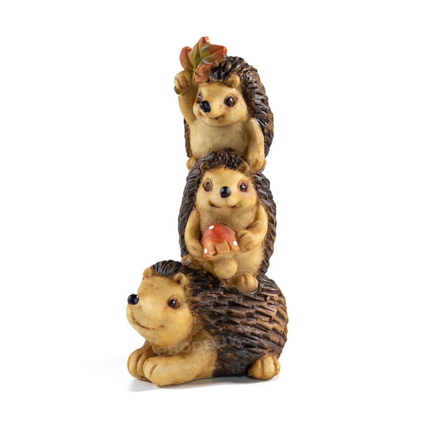 Set of 2 Hedgehog Family Garden Ornaments