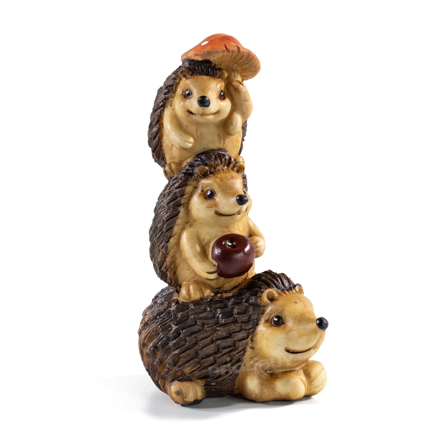 Set of 2 Hedgehog Family Garden Ornaments
