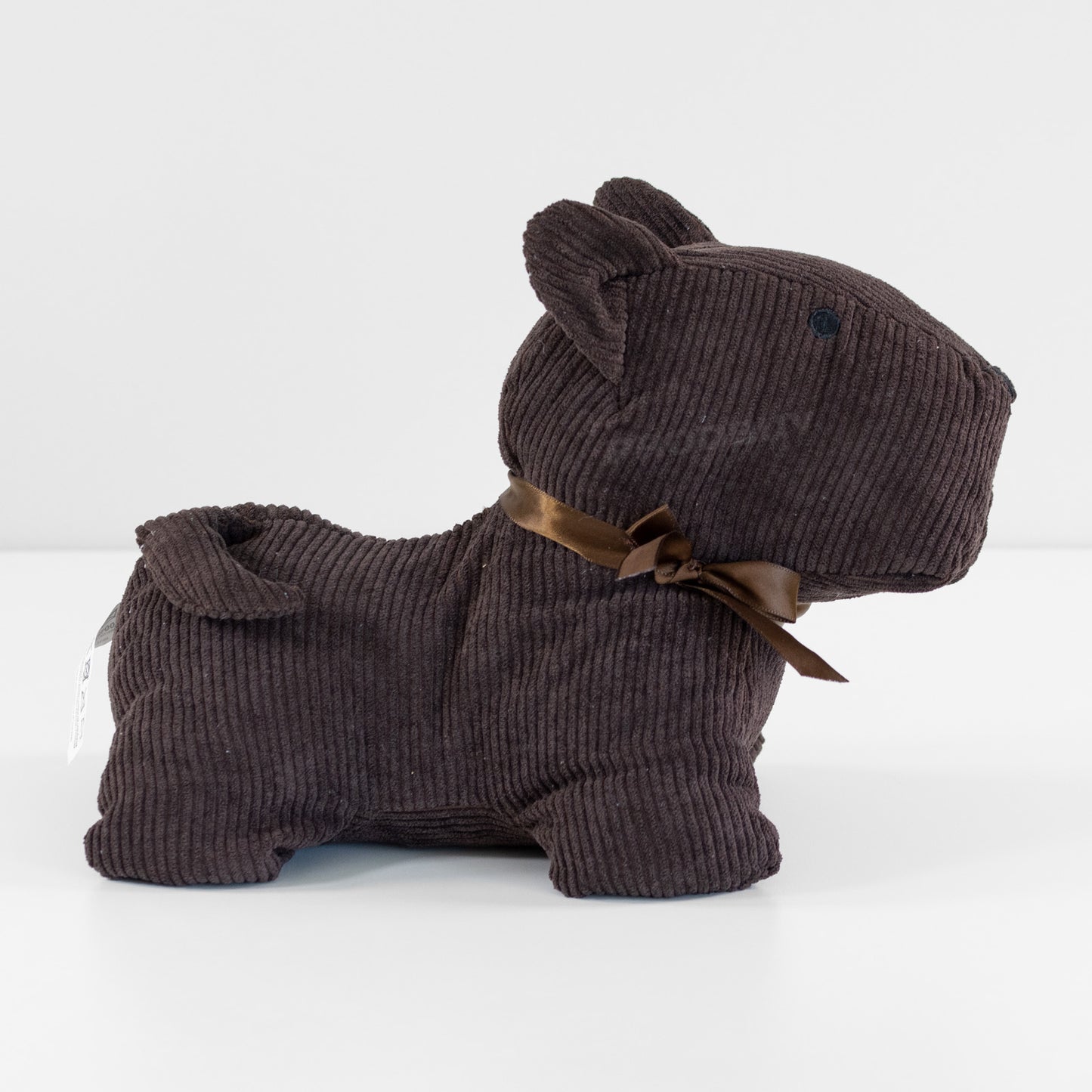 Cute Polyester Ribbed Fabric Animal Door Stop