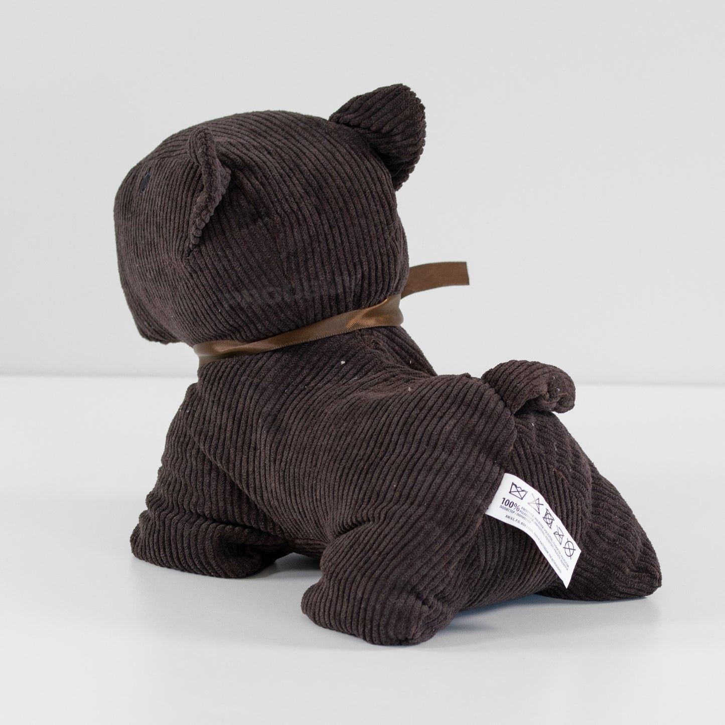 Cute Polyester Ribbed Fabric Animal Door Stop
