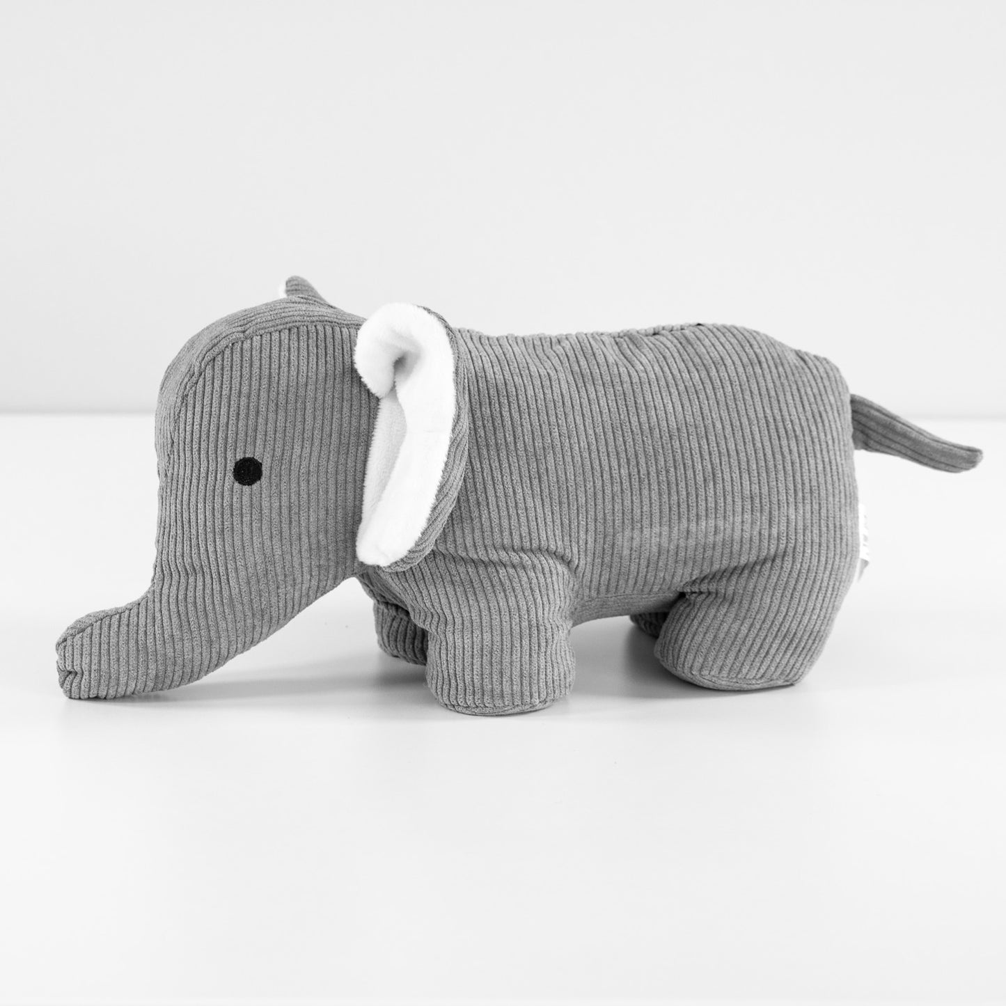 Cute Polyester Ribbed Fabric Animal Door Stop