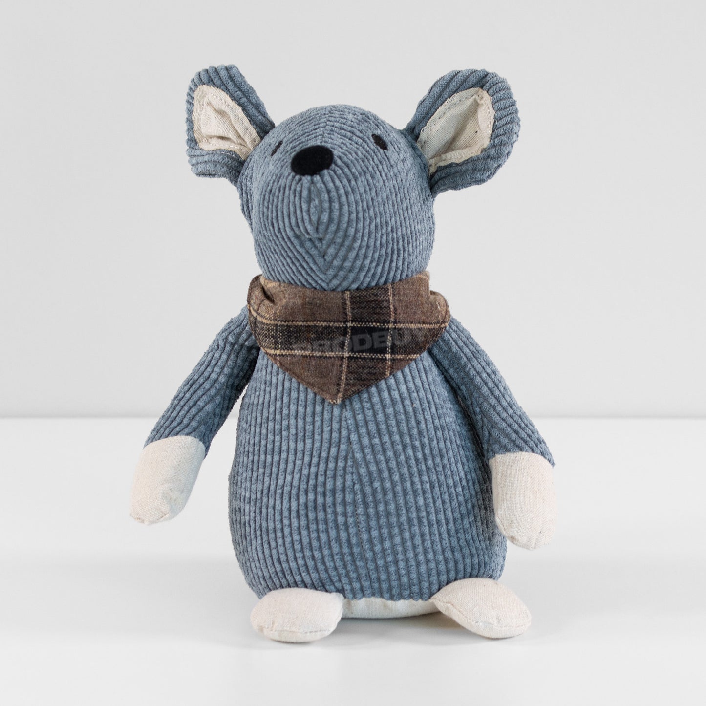 Cute Polyester Ribbed Fabric Animal Door Stop