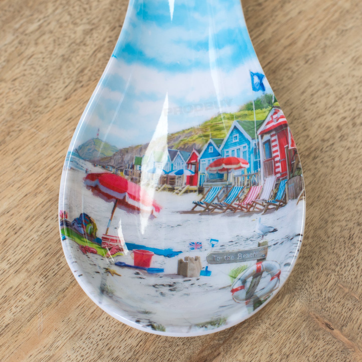 Beach Huts Kitchen Utensil Spoon Rest