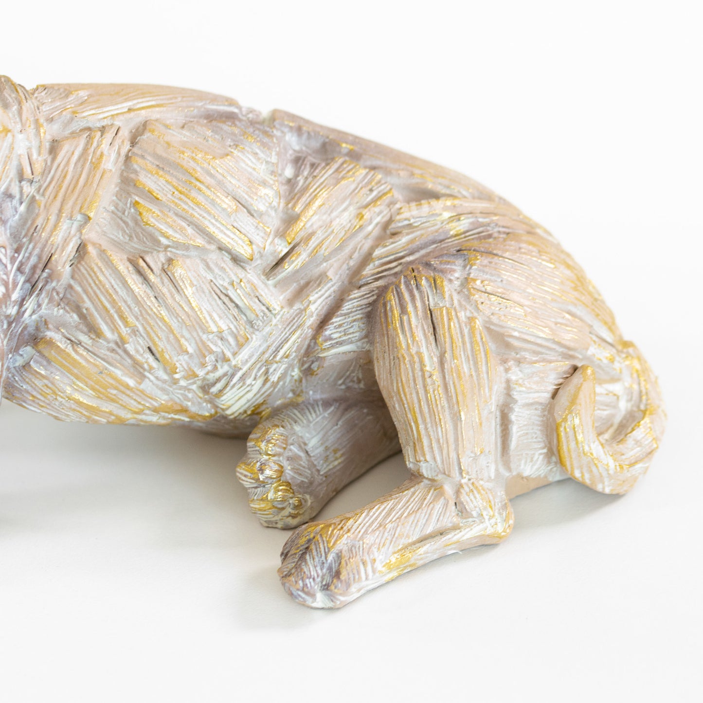 Resin Driftwood Style Dachshund Ornament