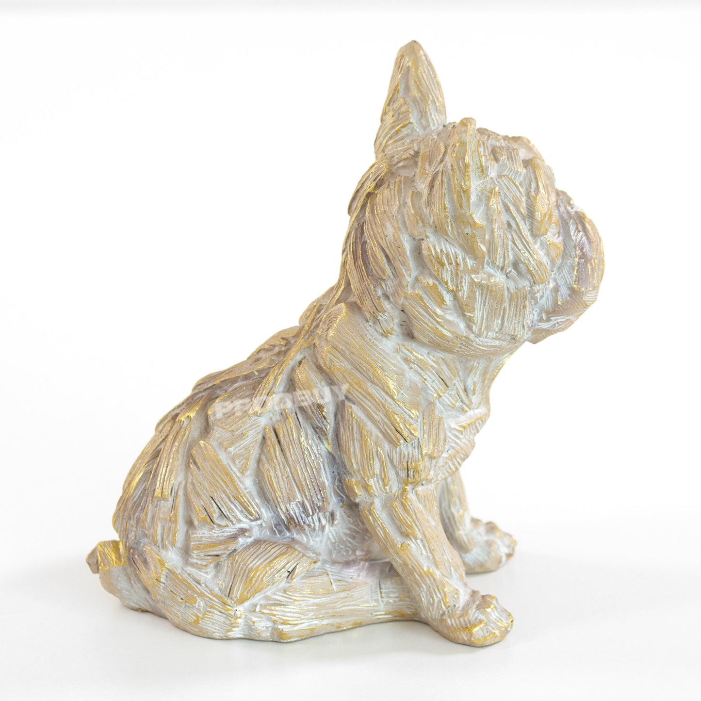 Resin Driftwood Style French Bulldog Ornament