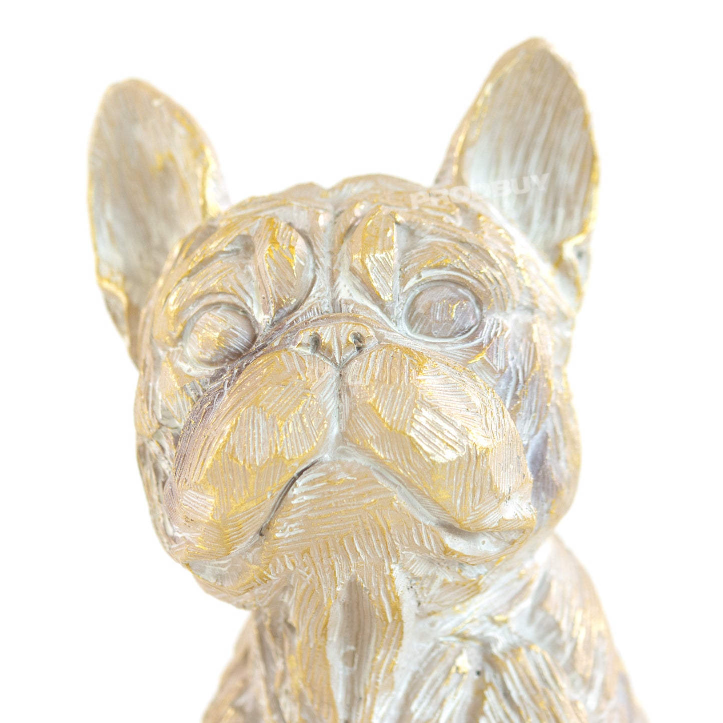 Resin Driftwood Style French Bulldog Ornament